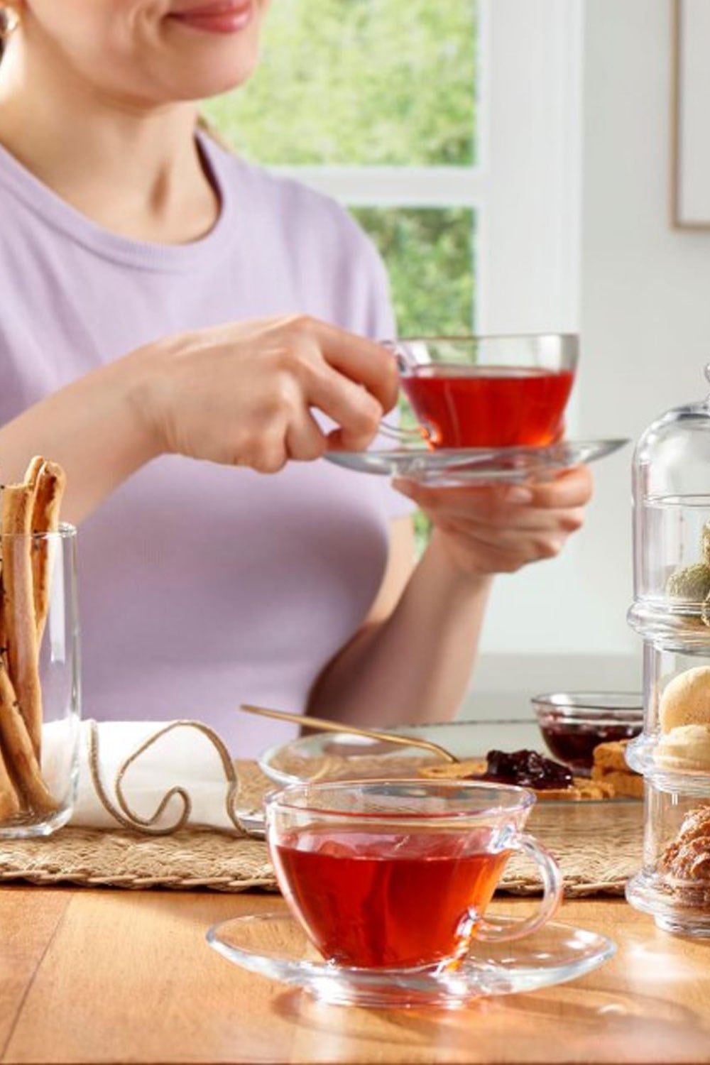 Paşabahçe 98396 Penguen Asimetrik Çay Fincanı 6'lı