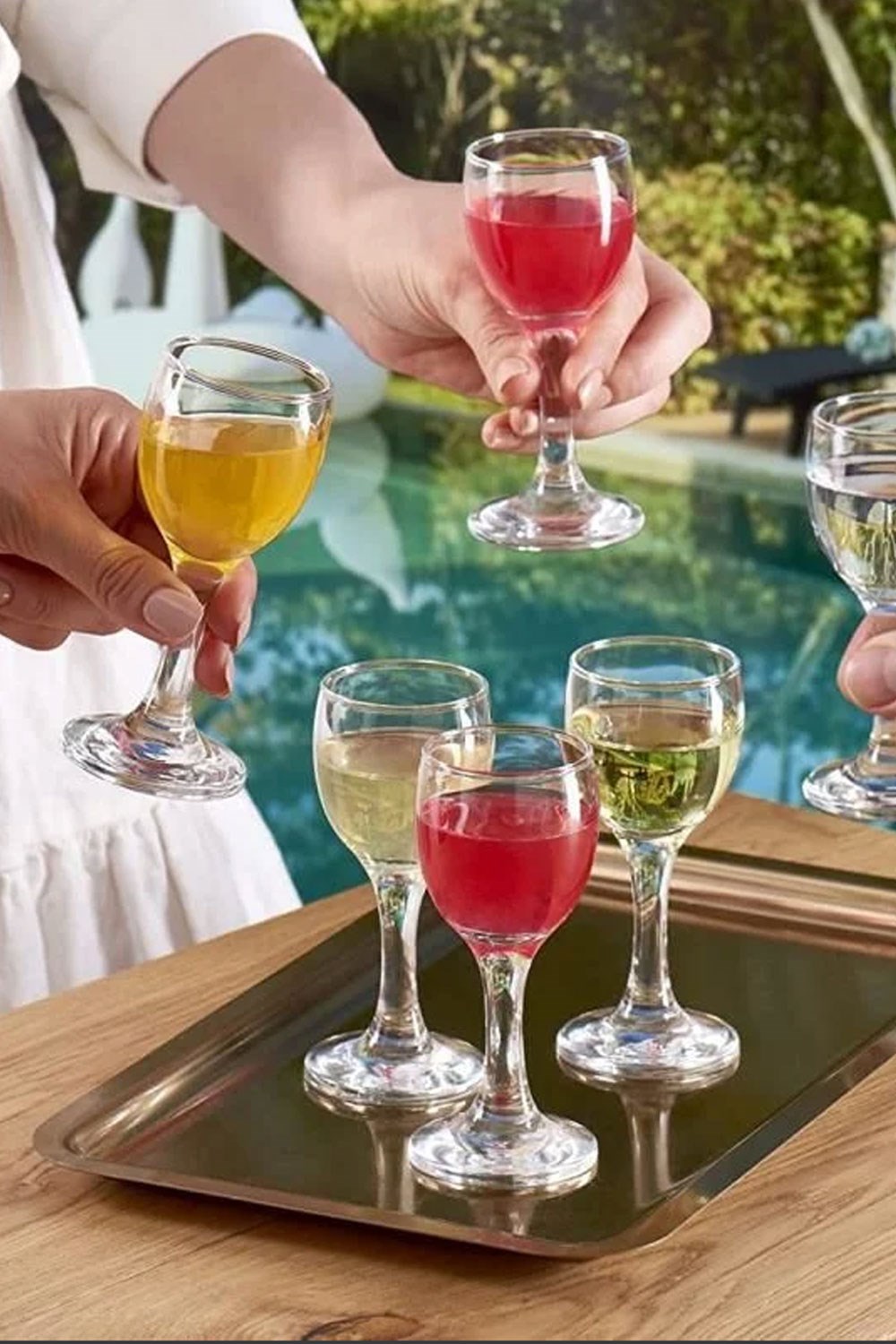 Paşabahçe Bistro Likör, Kahve Yanı Su Bardağı 6'lı 60 cc 44134