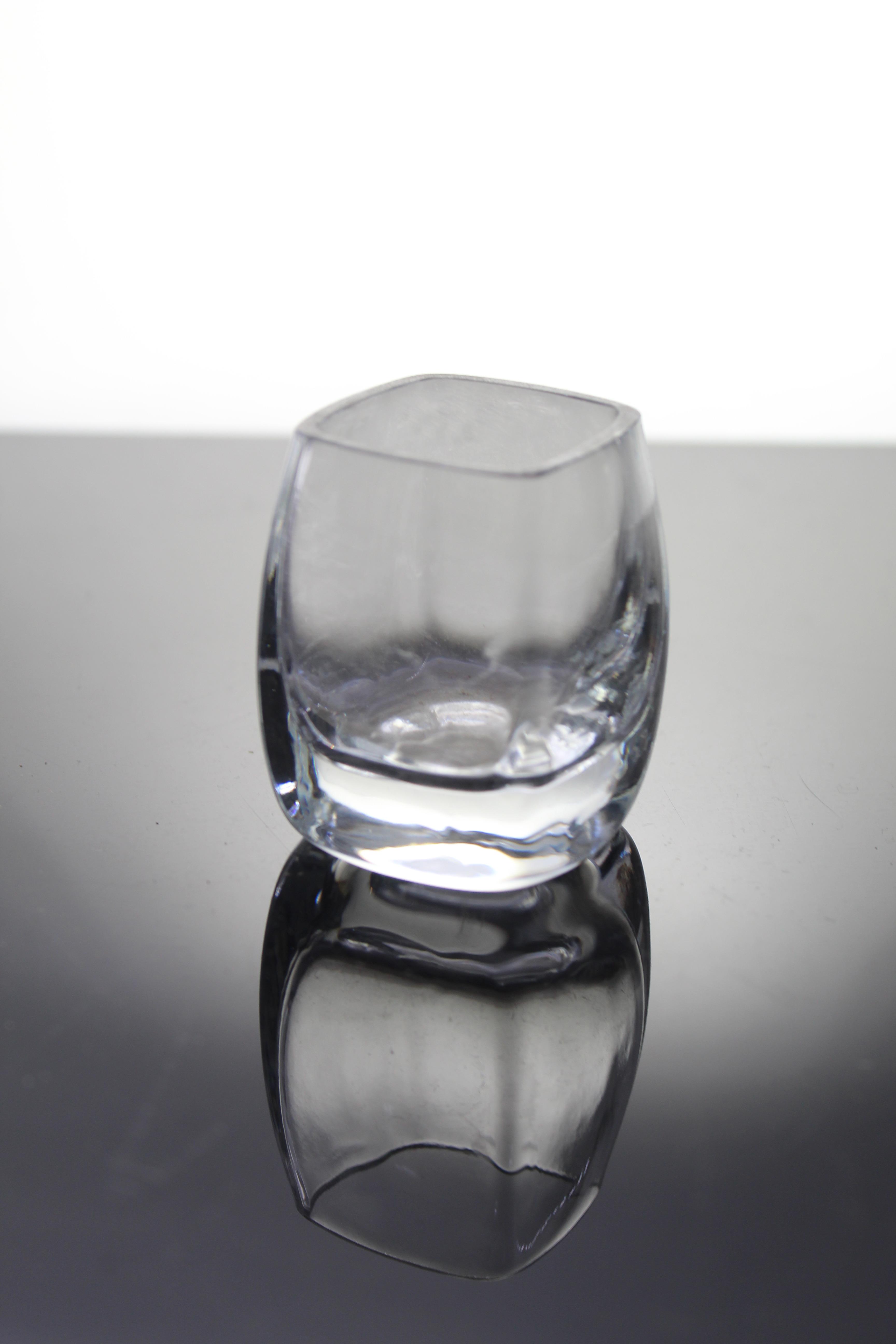 Paşabahçe Denizli Cam El İmalatı Kristal Kare Shot Bardağı 1 Adet 123813 12635