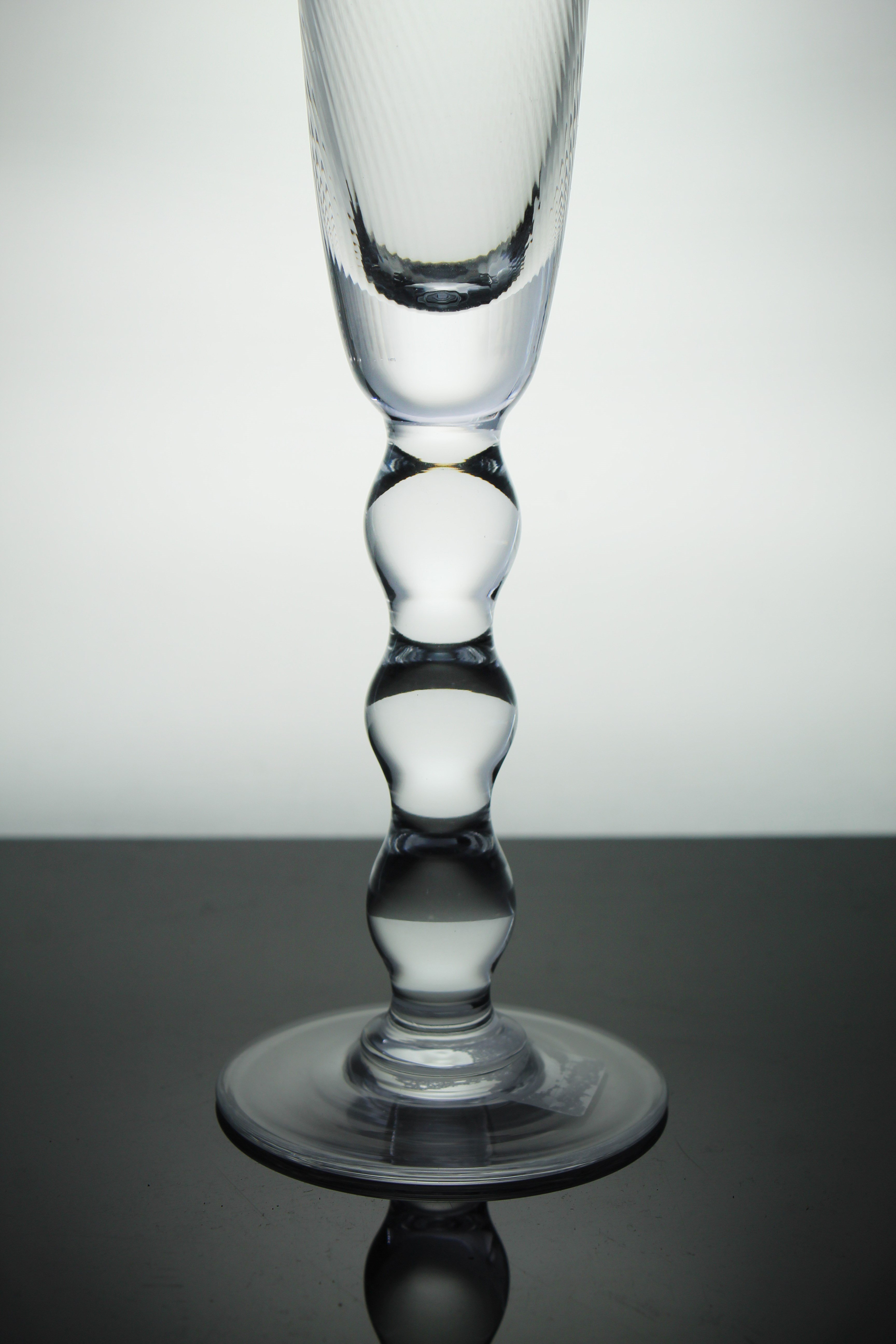 Paşabahçe Denizlicam El İmalatı Kristal Optikli Şampanya Kadeh 1 Adet 555856 31073