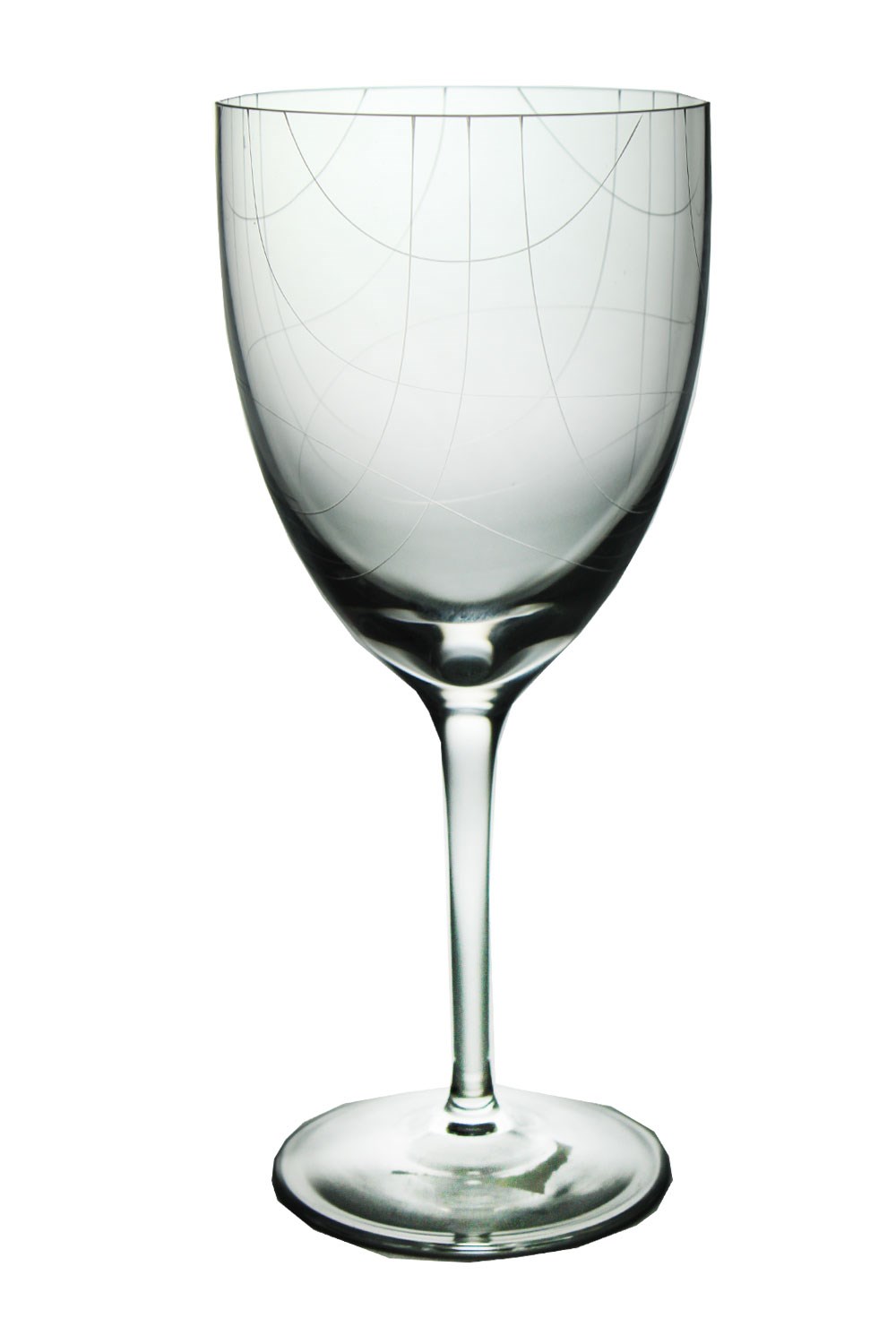 Paşabahçe El İmalatı Çizgi Desen Kristal Şarap Kadehi 1 Adet 11883