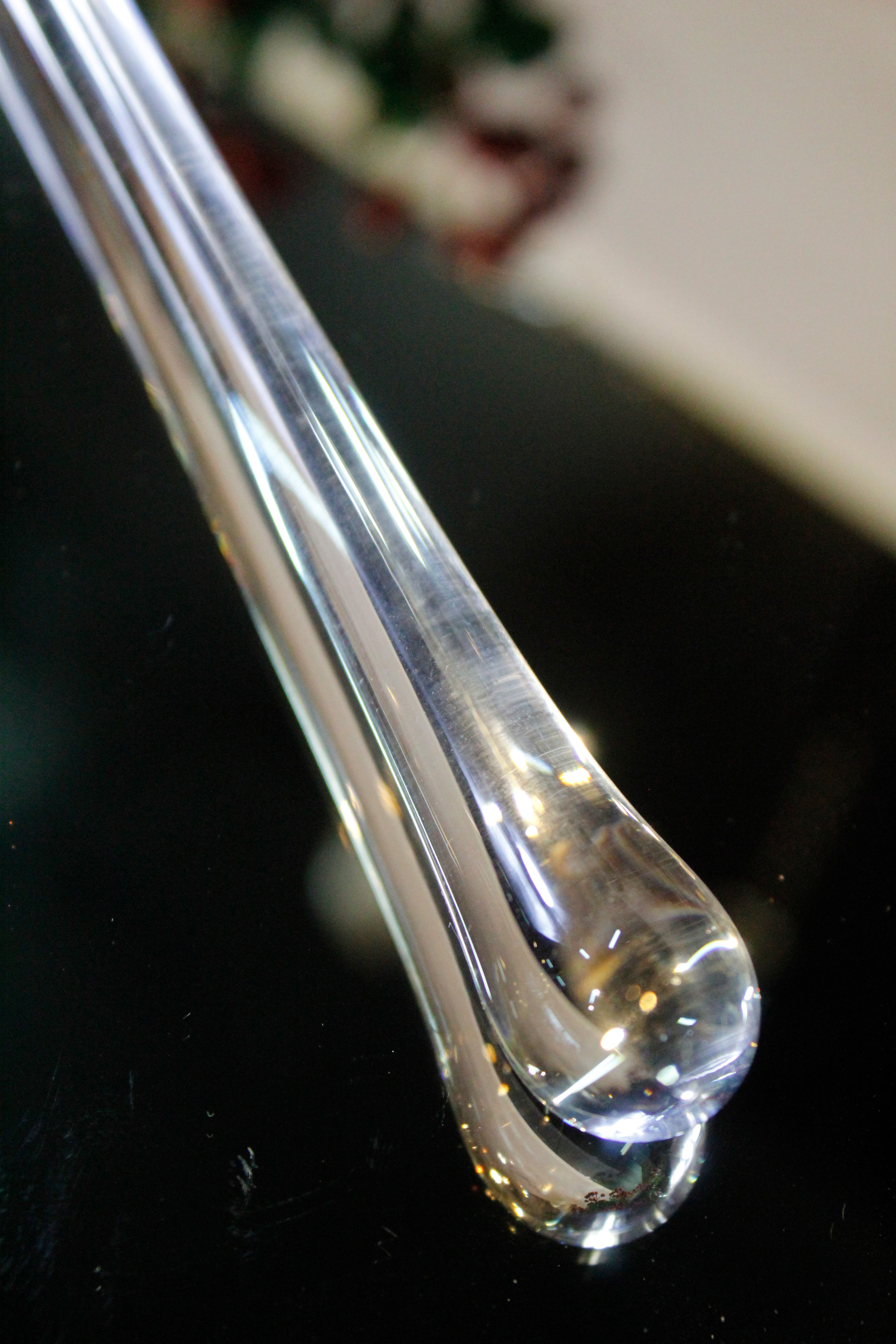 Paşabahçe El İmalatı Kristal Cam Çubuk Model Karıştırıcı 27 Cm 1 Adet 11270