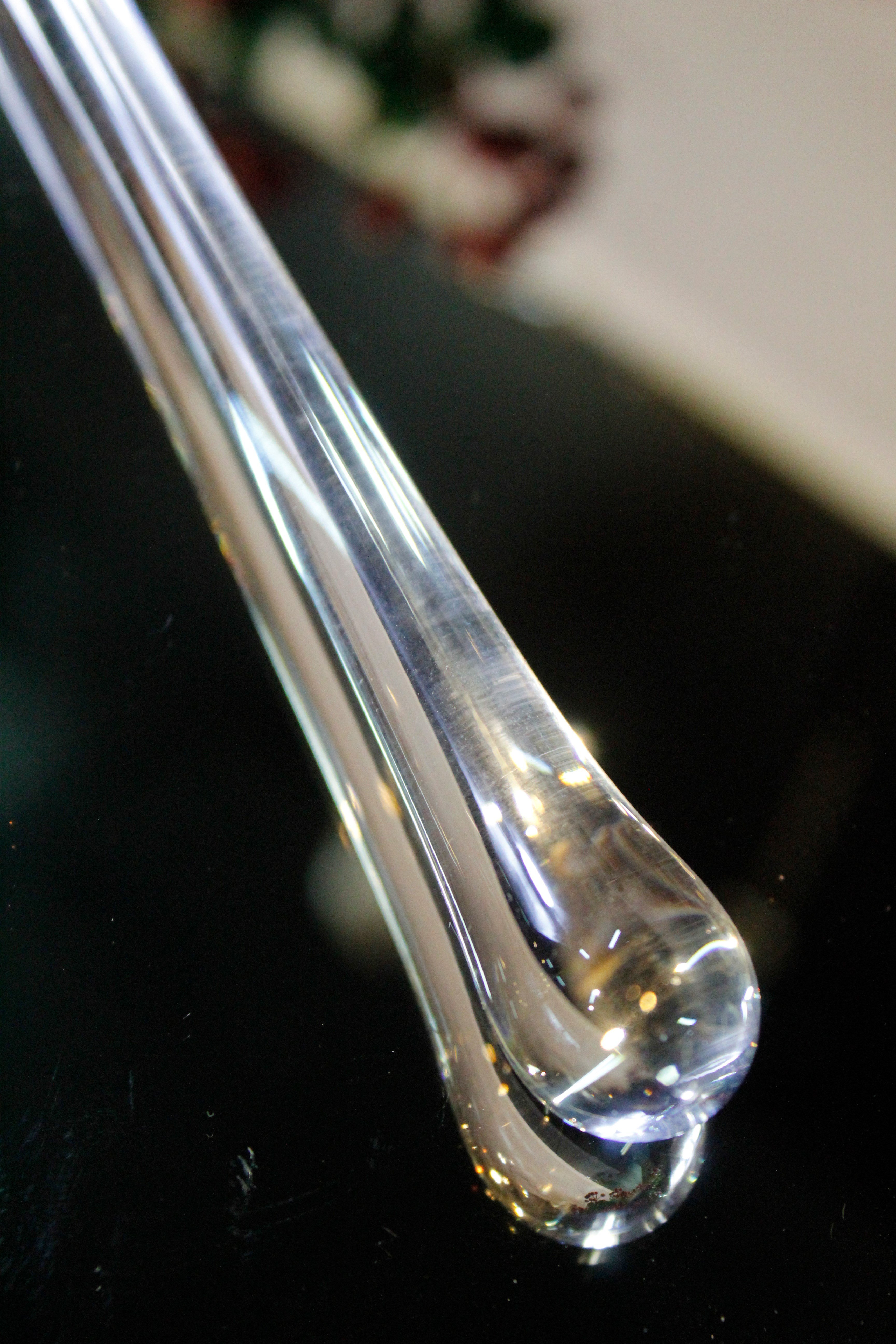 Paşabahçe El İmalatı Kristal Cam Çubuk Model Karıştırıcı 27 Cm 1 Adet 11270