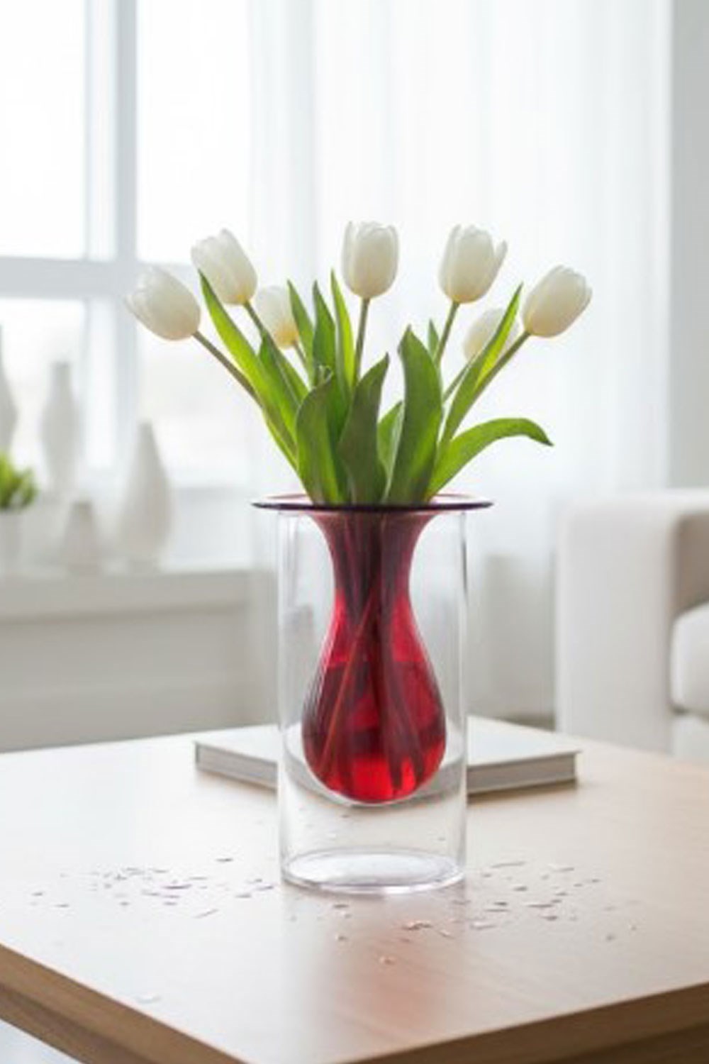 Paşabahçe El İmalatı Kristal Dekoratif Vazo 1 Adet 90458