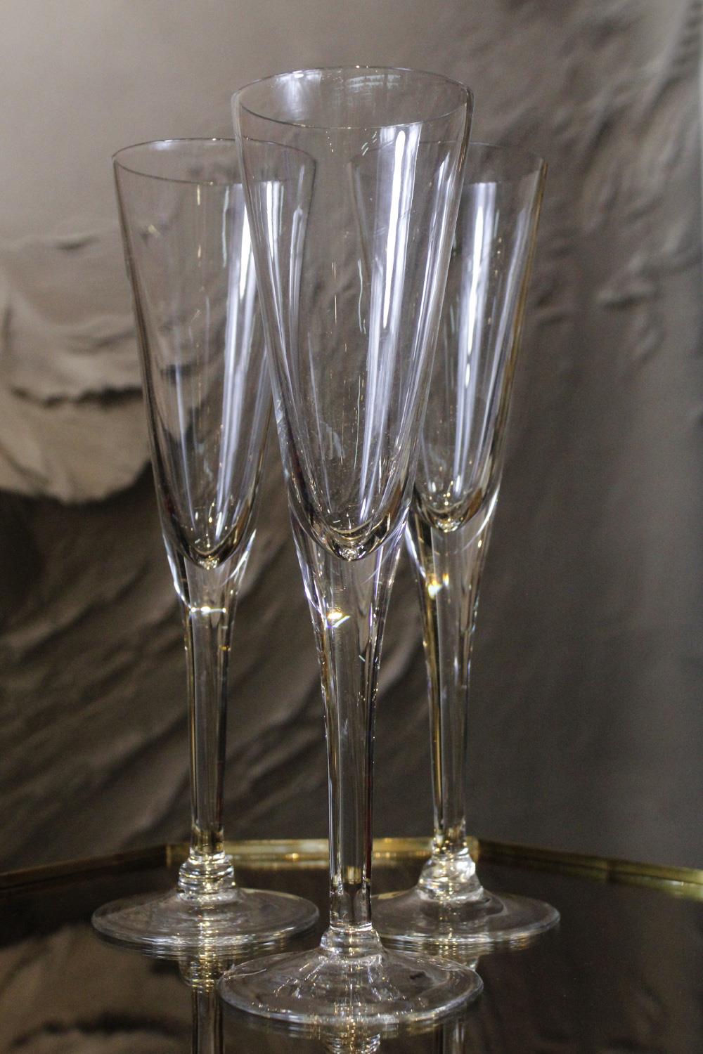 Paşabahçe El İmalatı Kristal Şampanya Kadehi 124304 21313 200 cc 1 Adet