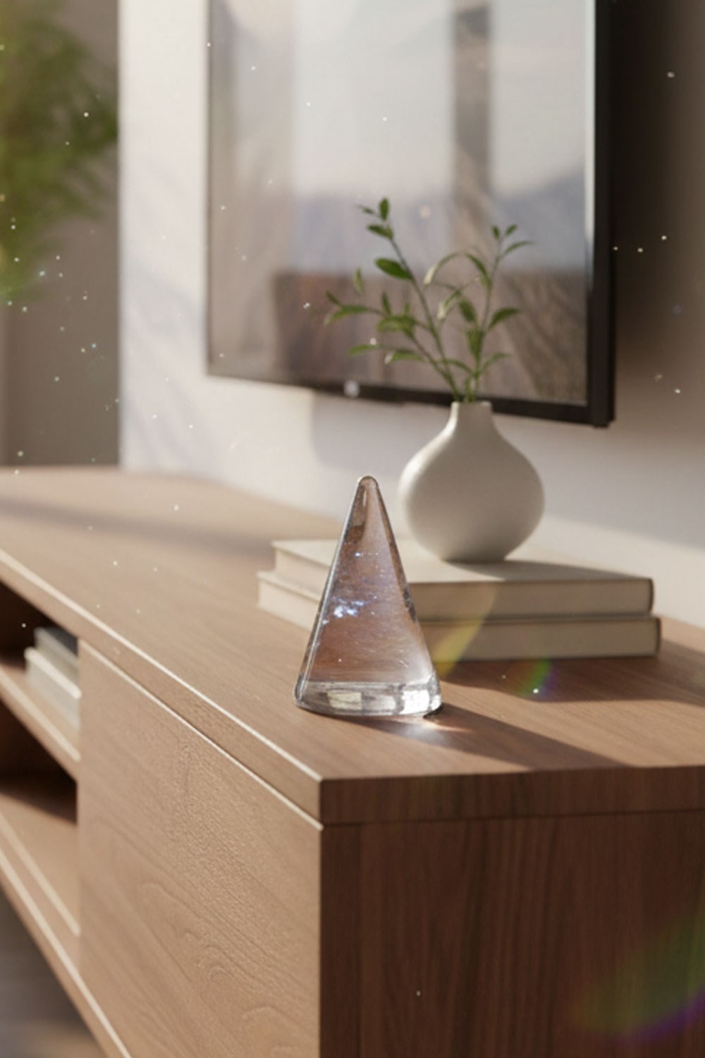 Paşabahçe El İmalatı Kristal Üçgen 11x7 Cm Mini Ağır Cam Aksesuar 1 Adet 1084157 25872