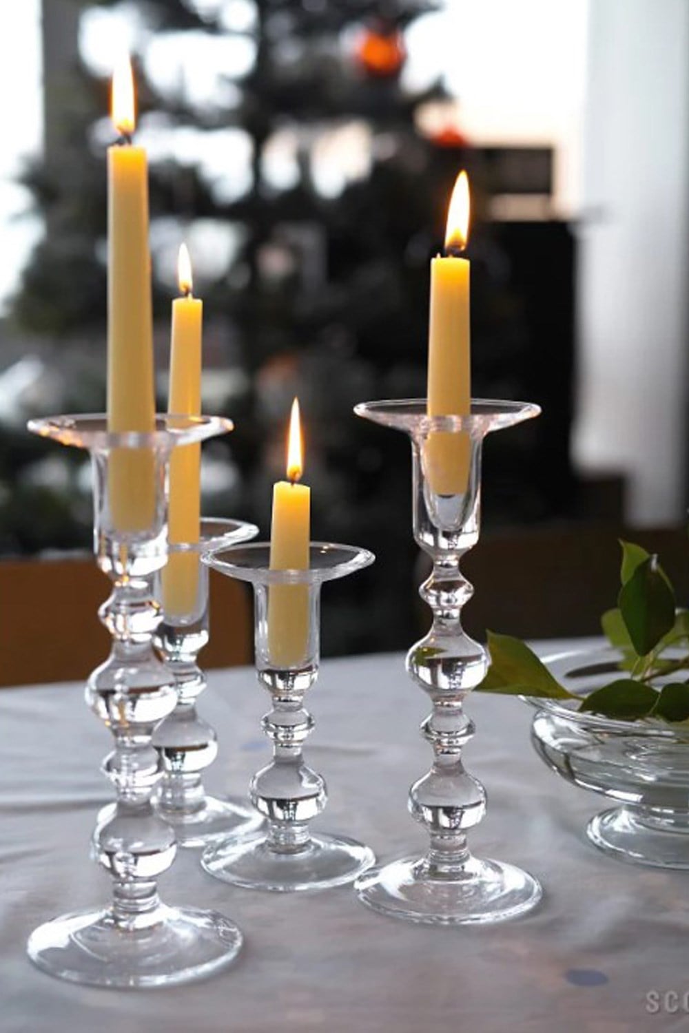 Paşabahçe Kristal El İmalatı Dekoratif Mumluk 1 Adet 31667 MUM DAHİL DEĞİLDİR