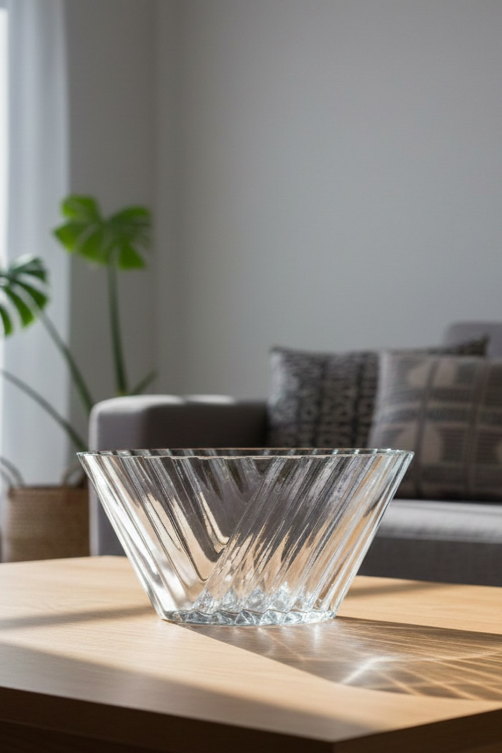 Paşabahçe Kristal Leona Garavurlu Oval Kase  23827