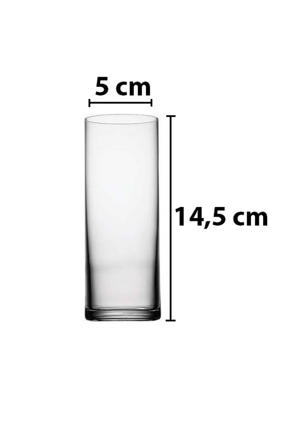 Paşabahçe Nude Kristal Rakı Bardağı F&d 6'lı Anason 64007 260 CC