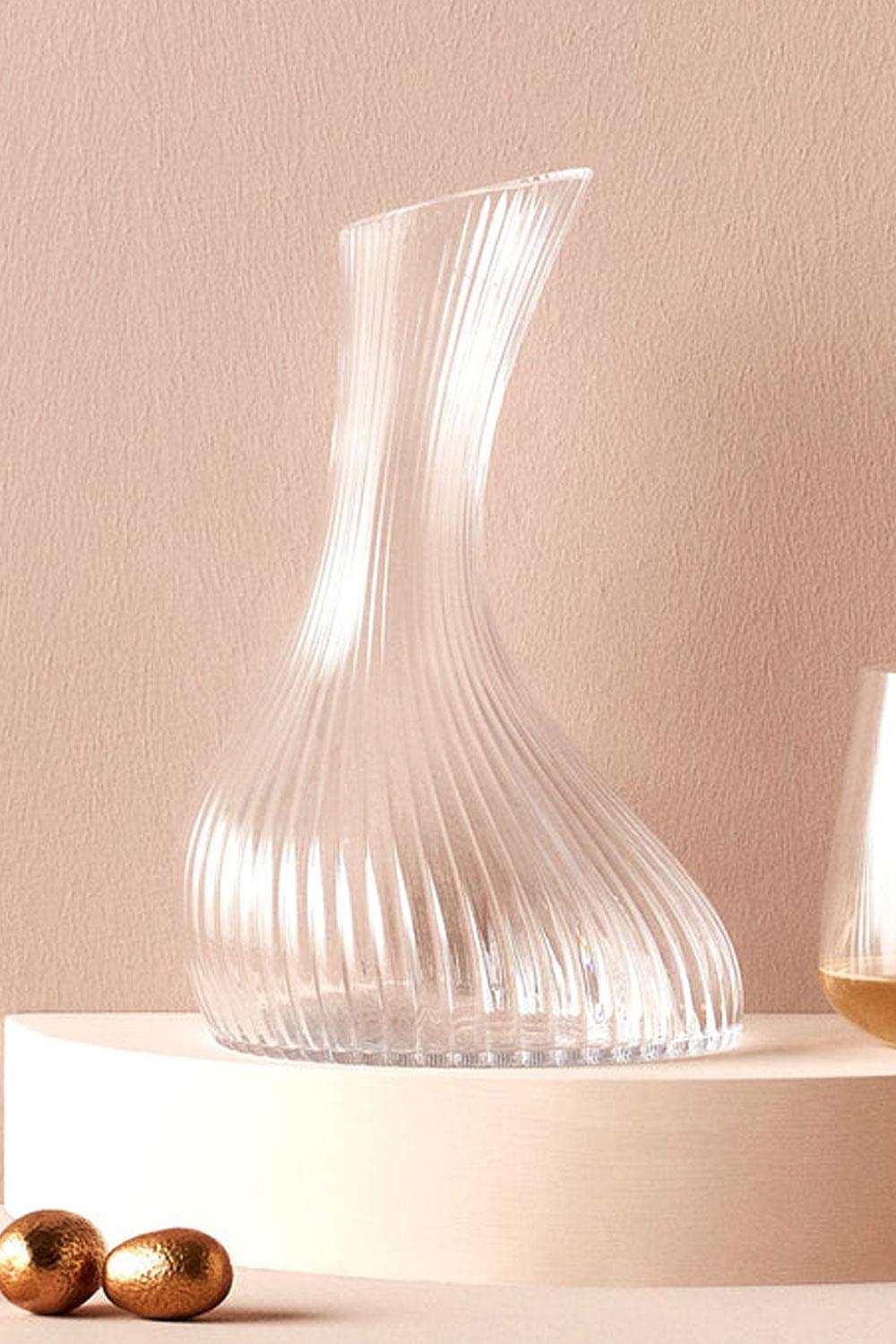 Paşabahçe Nude Vını Optikli  Kristal El İmalatı Karaf 38451