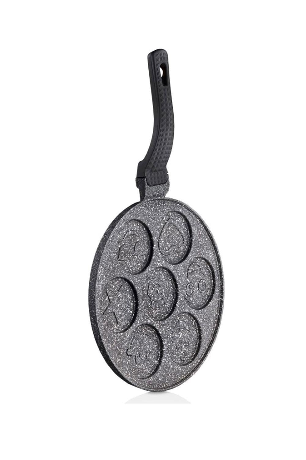 Taç Granit Döküm Pankek Tavası 26 Cm Siyah TAC-4982