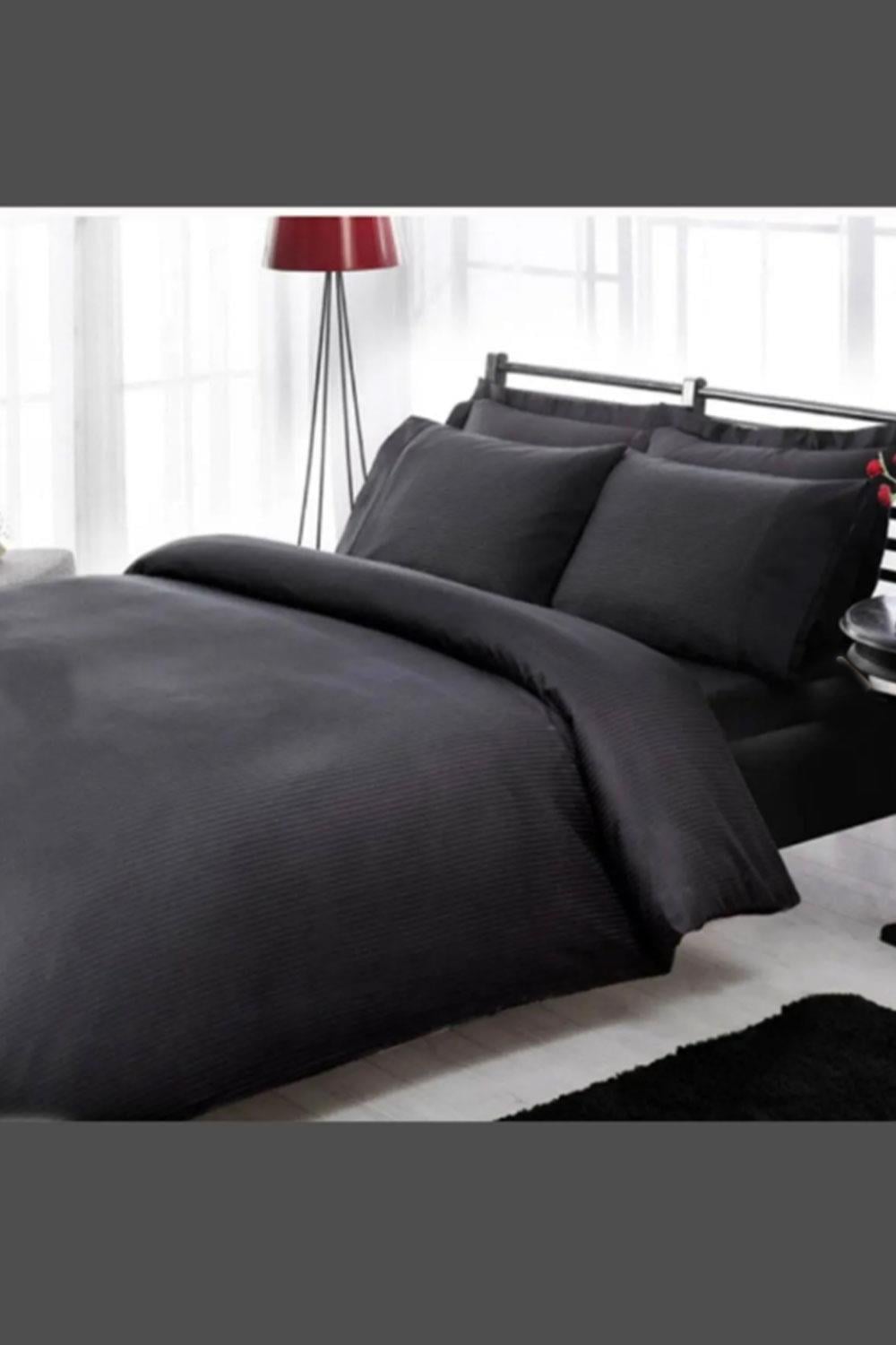 Taç Premium Basic Çift Kişilik Nevresim Takımı Stripe 200X220 Cm