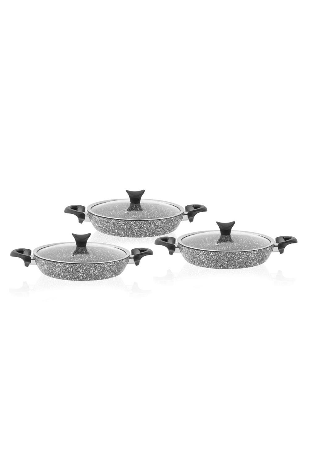 Taç Ultra Granit 3'lü Omlet Seti TAC-3411