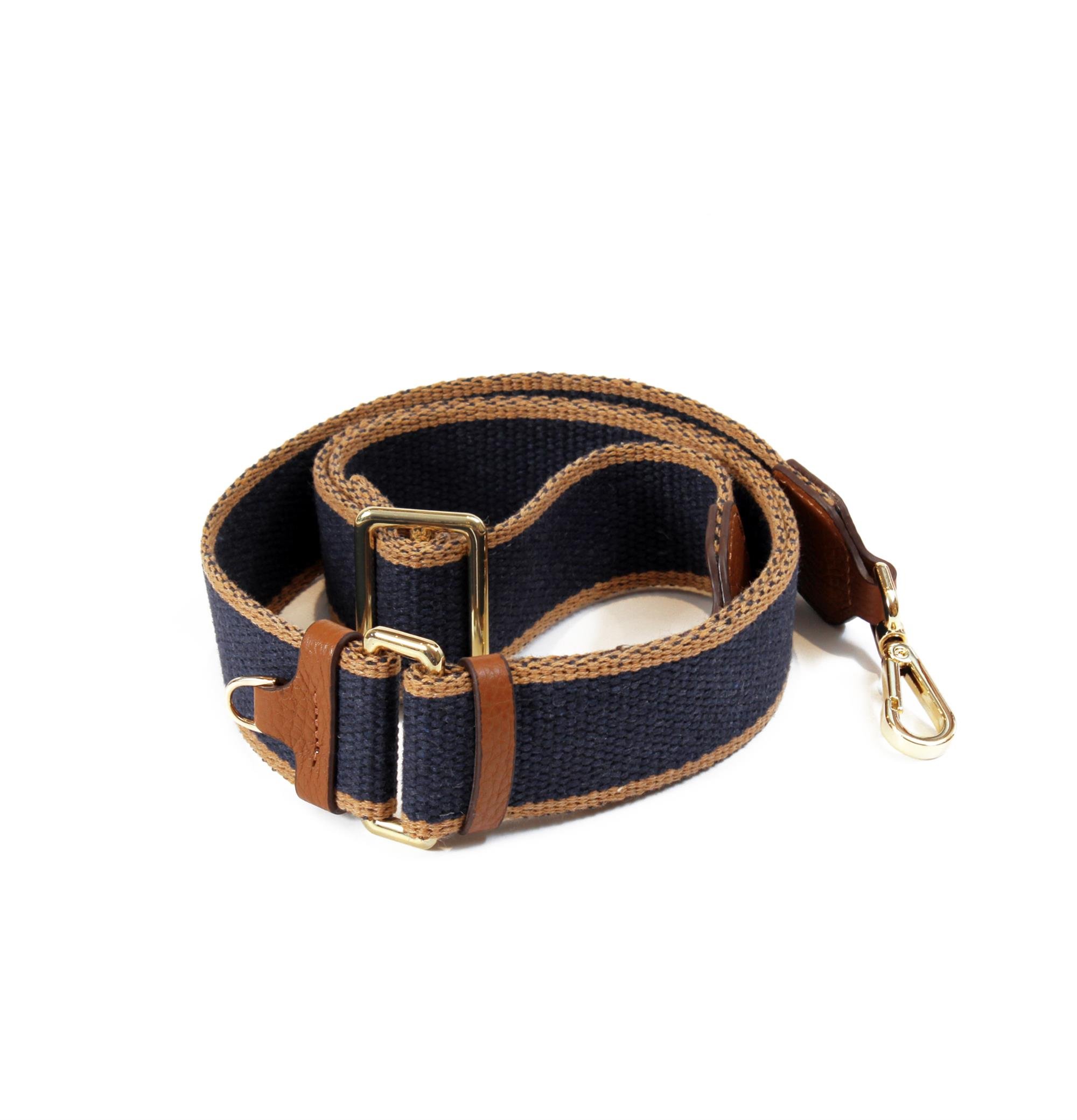 KANVAS ASKILI DERİ CROSSBODY ÇANTA TABA
