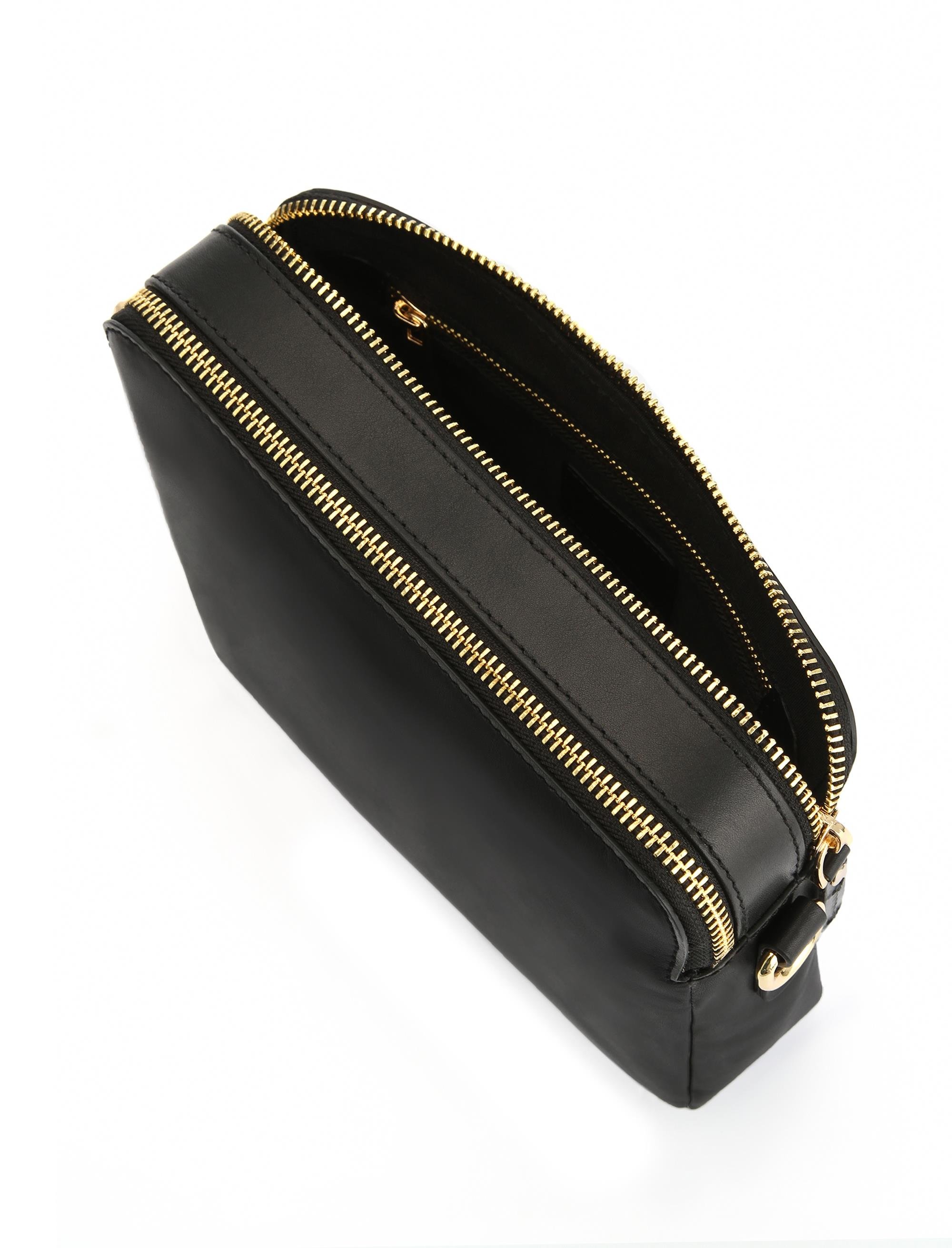 SİYAH CROSSBODY DERİ ÇANTA