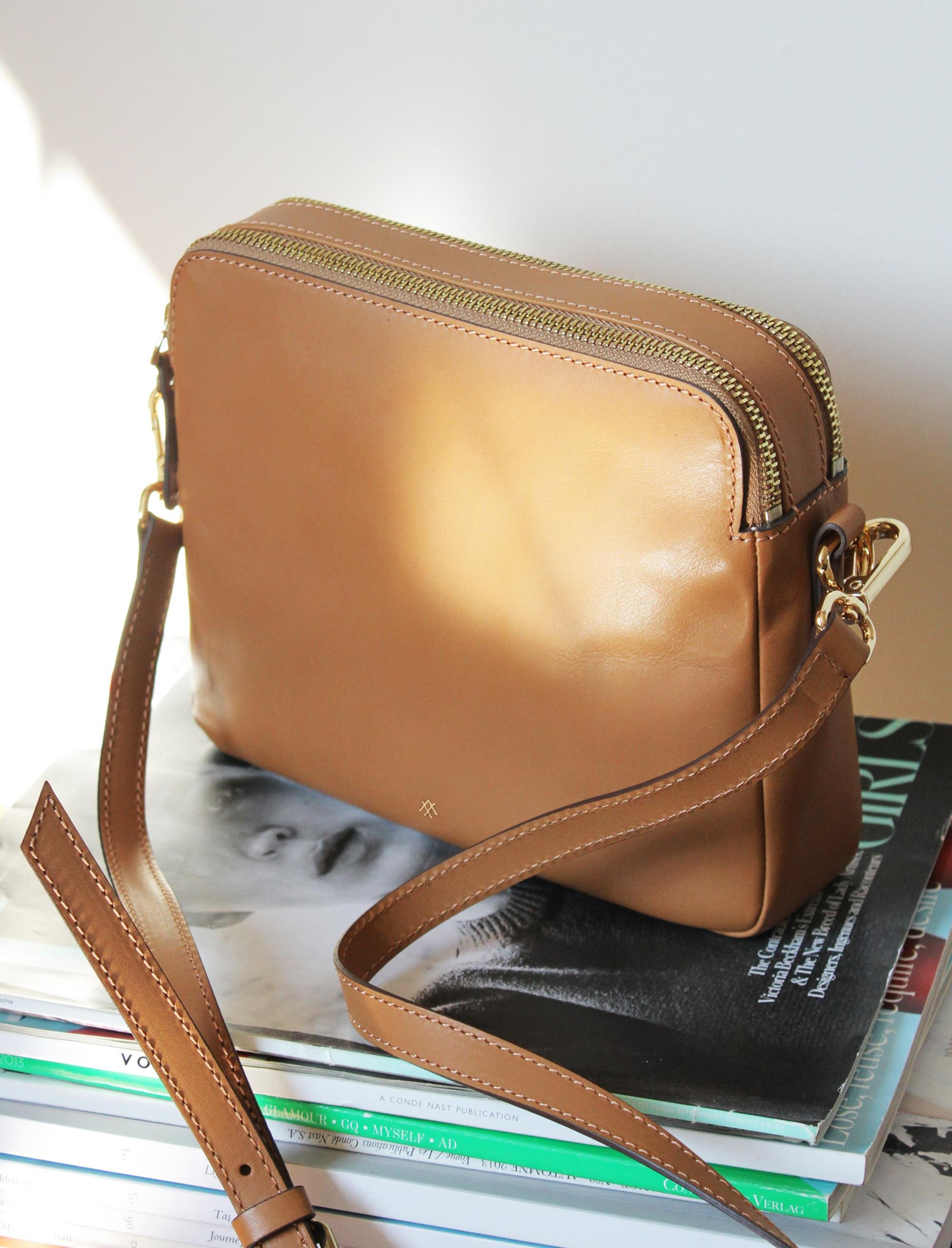 TABA CROSSBODY DERİ ÇANTA