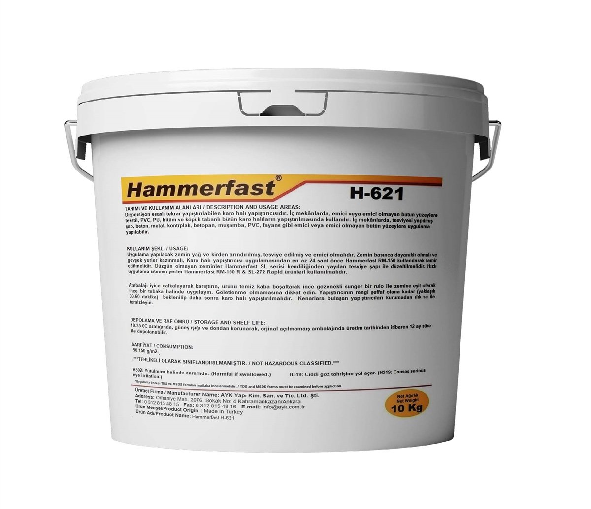 AQUASTOP (YILDIRIM TOZU) HAMMERFAST 10Kg