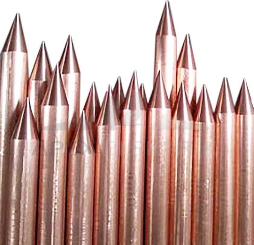 Bakır Topraklama Çubuğu 16mm/1m