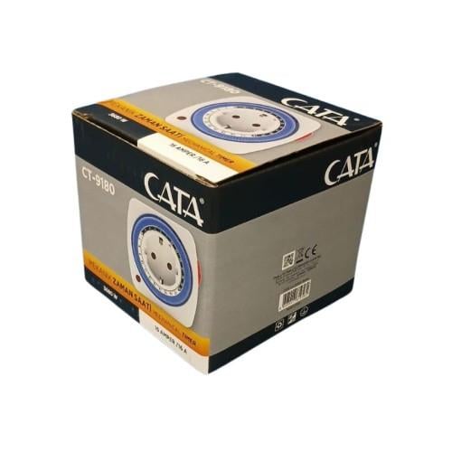 Cata Mekanik Zaman Saati 3680W/16A CT-9180