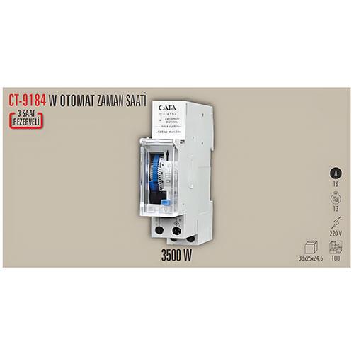 CT-9184 W Otomat Tipi Zaman Saati