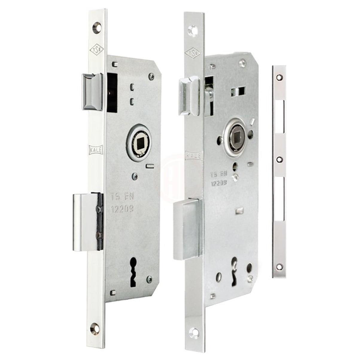KALE GÖMME KAPI KİLİDİ TEK ANAHTARLI 40 MM NİKEL K151-13