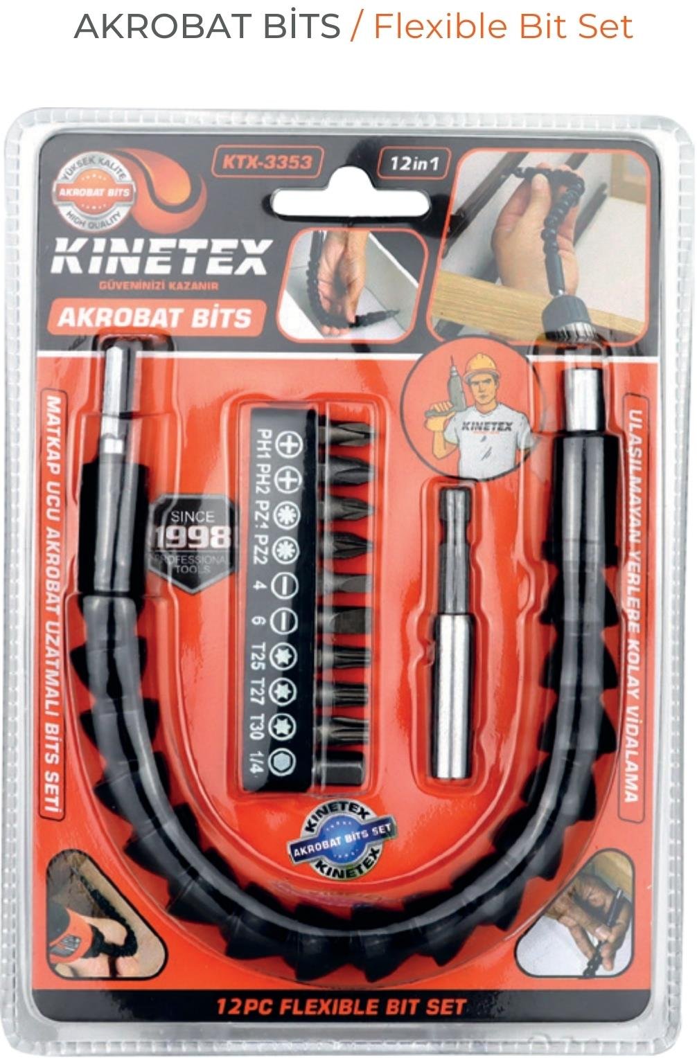 ピットブル Knitex Akrobat Bits Seti – Esnek Vidalama Aparatı | Erdal Ekici
