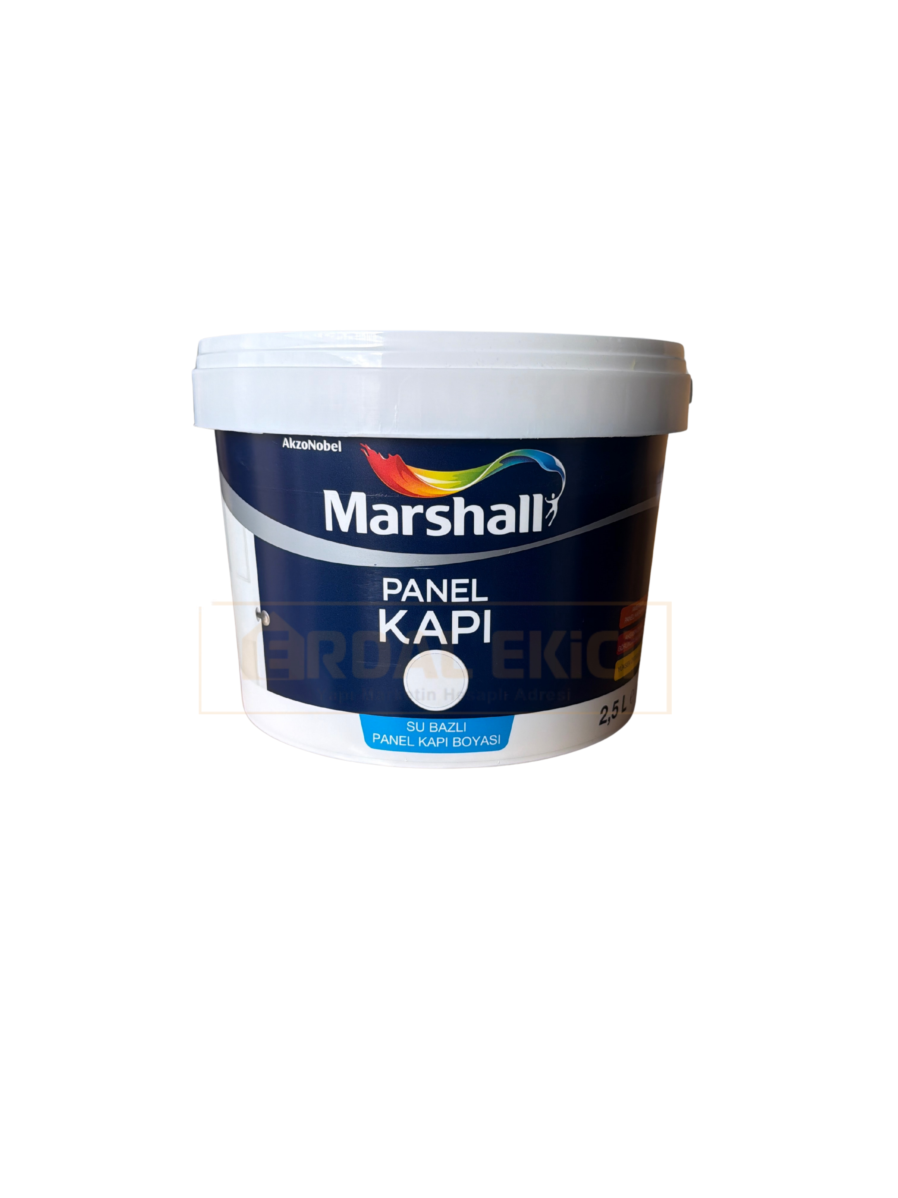 Marshall Su Bazlı Panel Kapı Boyası Beyaz 2,5lt