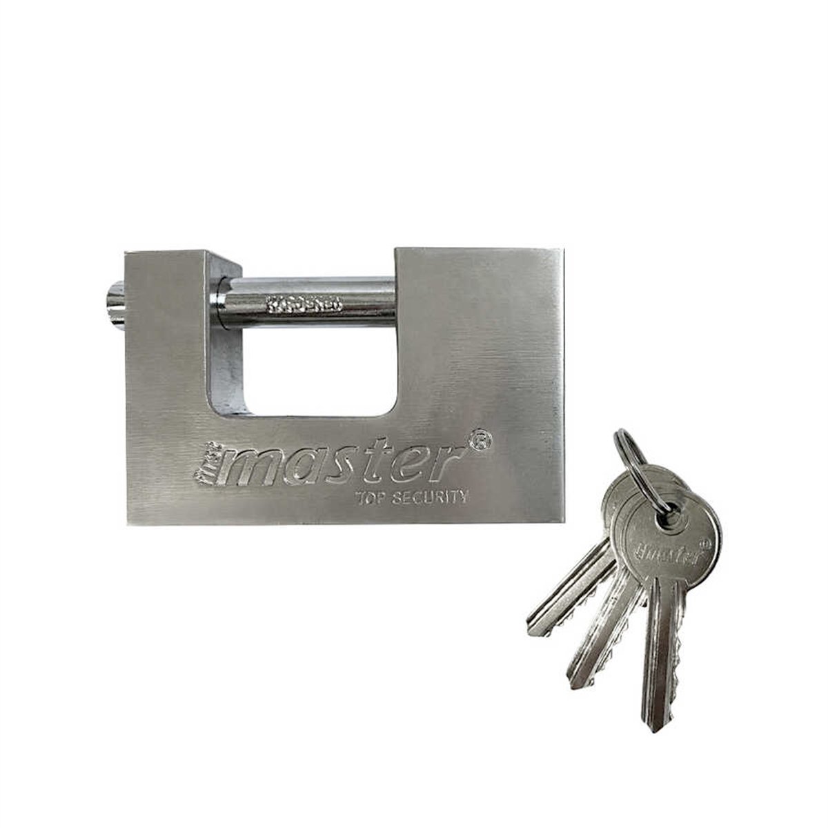 MASTER ASMA KİLİT KAYAR MİLLİ SATEN 90mm