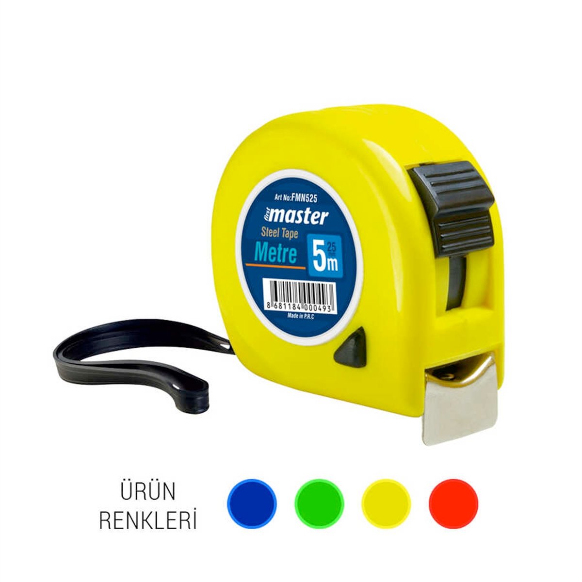 MASTER ŞERİT METRE 5 mt x 19 mm