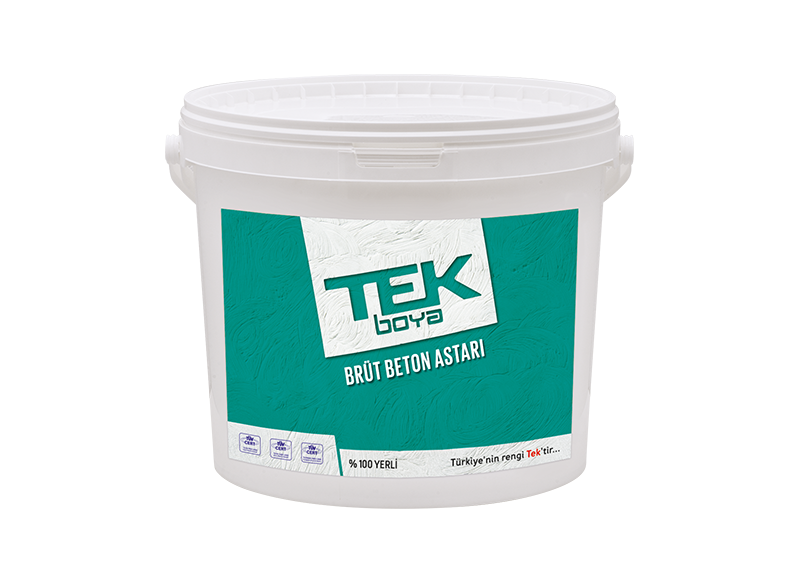 Tek Brüt Beton Astarı Yeşil 20/1