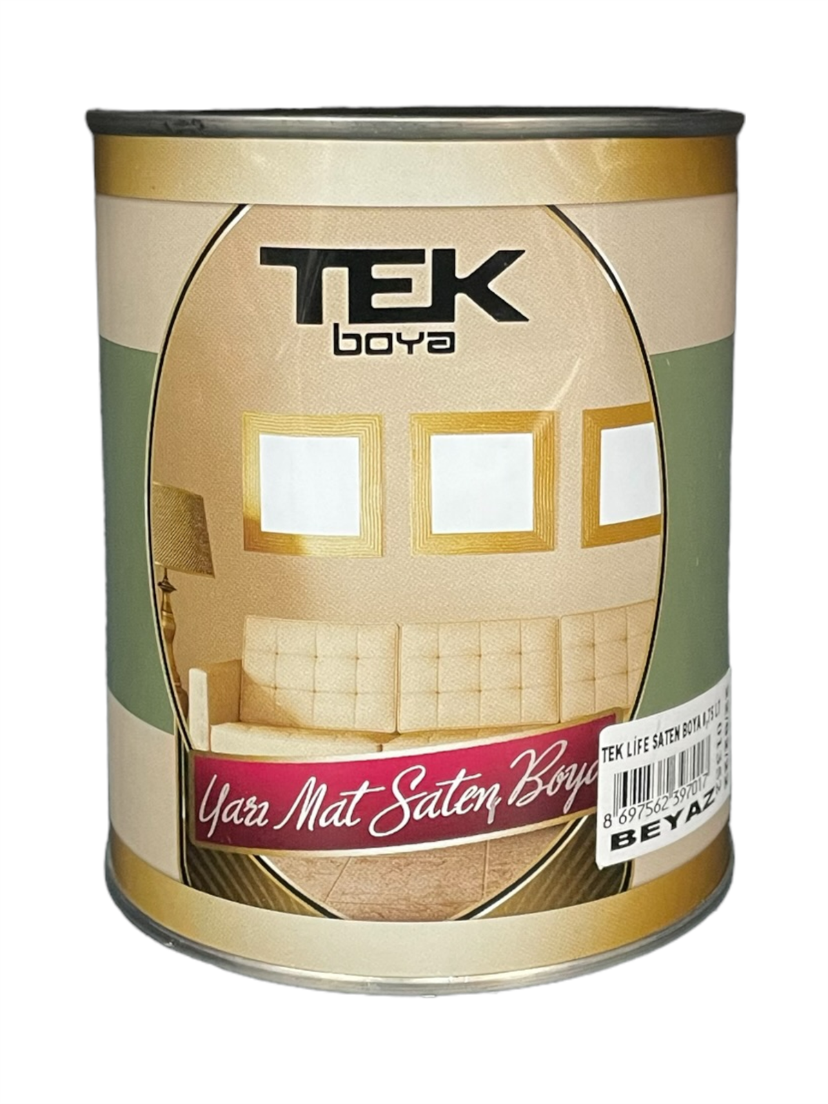 Tek Life Saten Boya Beyaz 1/1