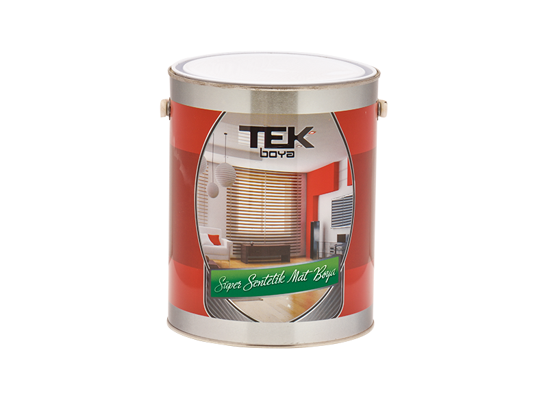 Tek Mat Sentetik Yağlı Boya Beyaz 1/1