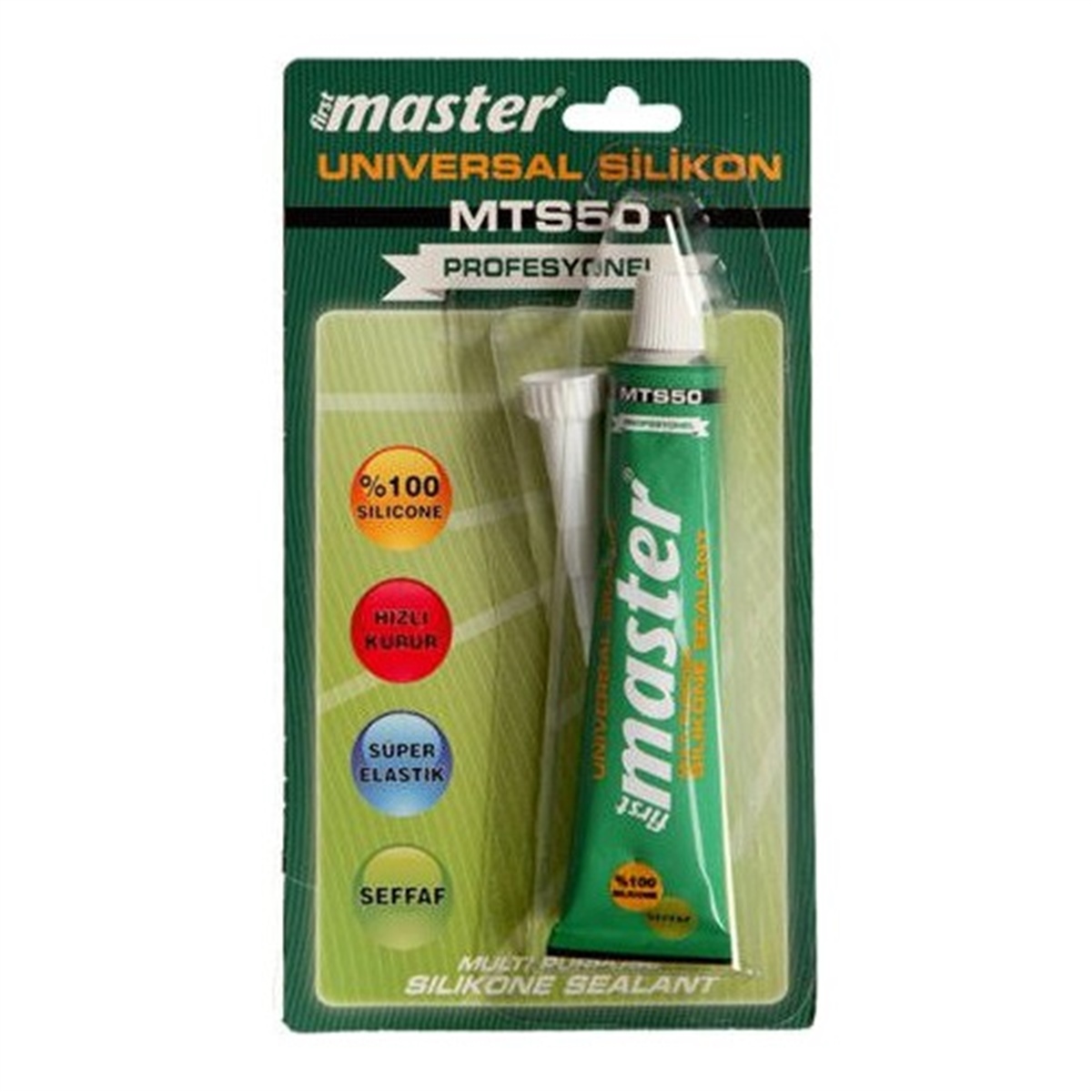 UNİVERSAL TÜP SİLİKON ŞEFFAF 50ml