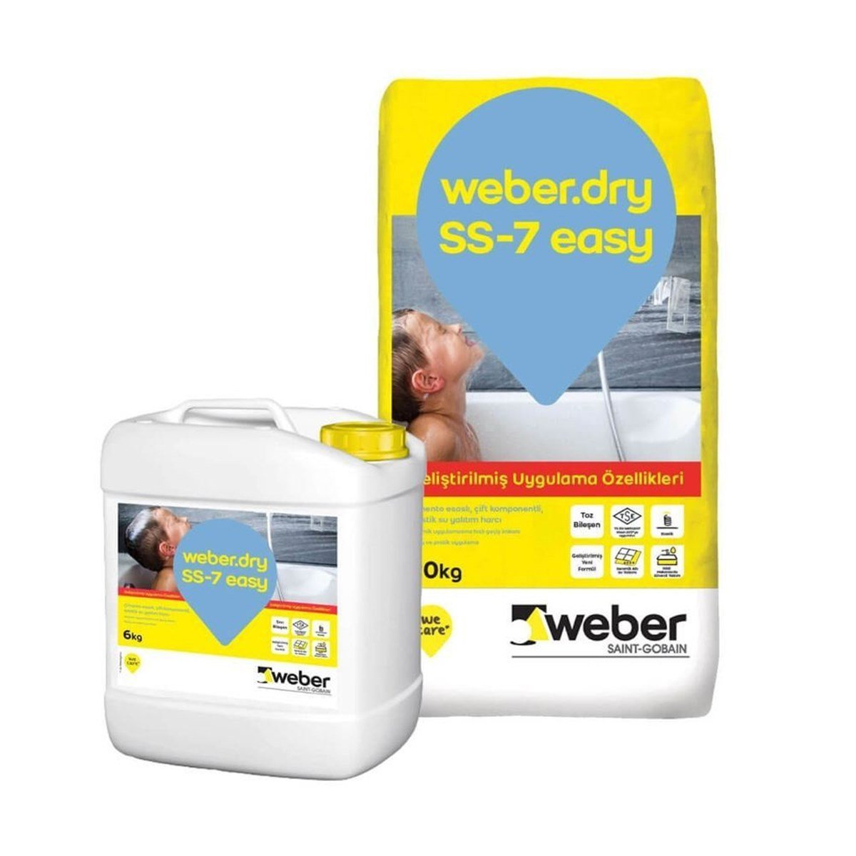 Weber-Dry Easy SS - 7 Set (20+6 kg)