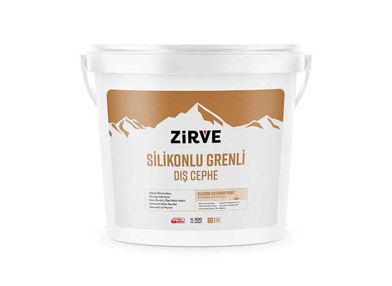 Zirve Grenli  Silikonlu Dış Cephe 20/1 Beyaz