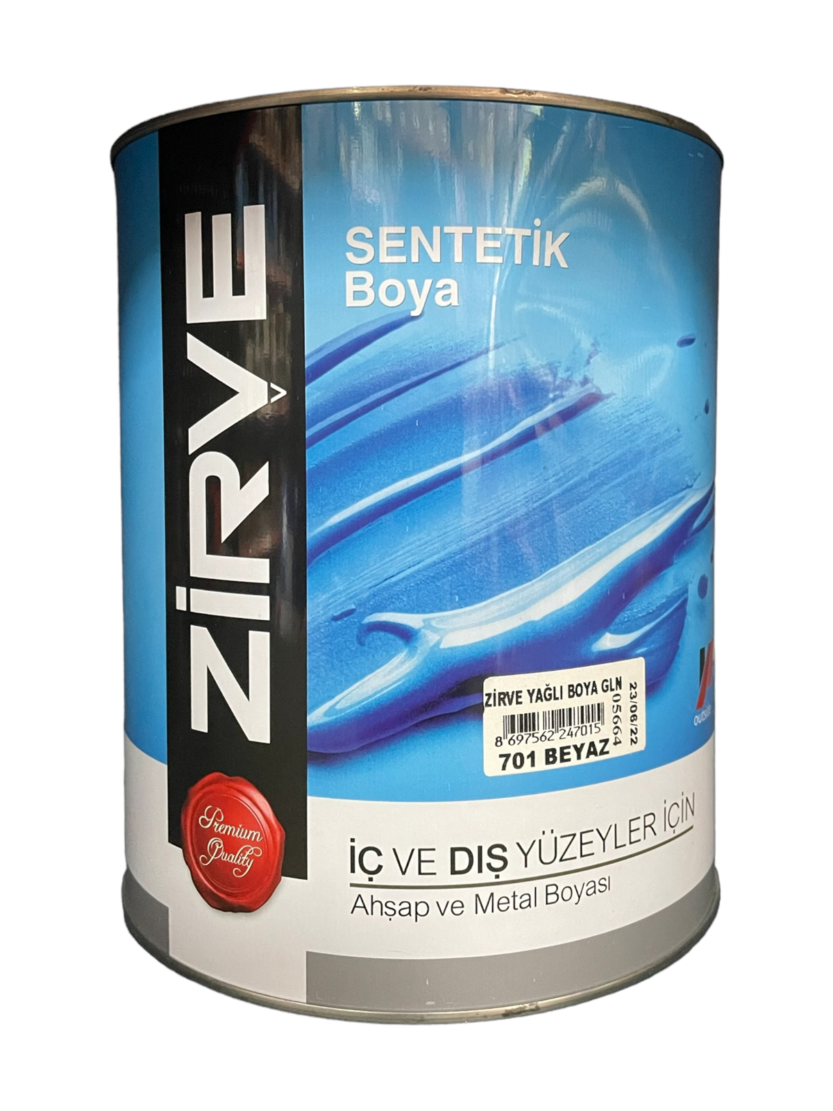 Zirve Sentetik Yağlı Boya Beyaz 3/1