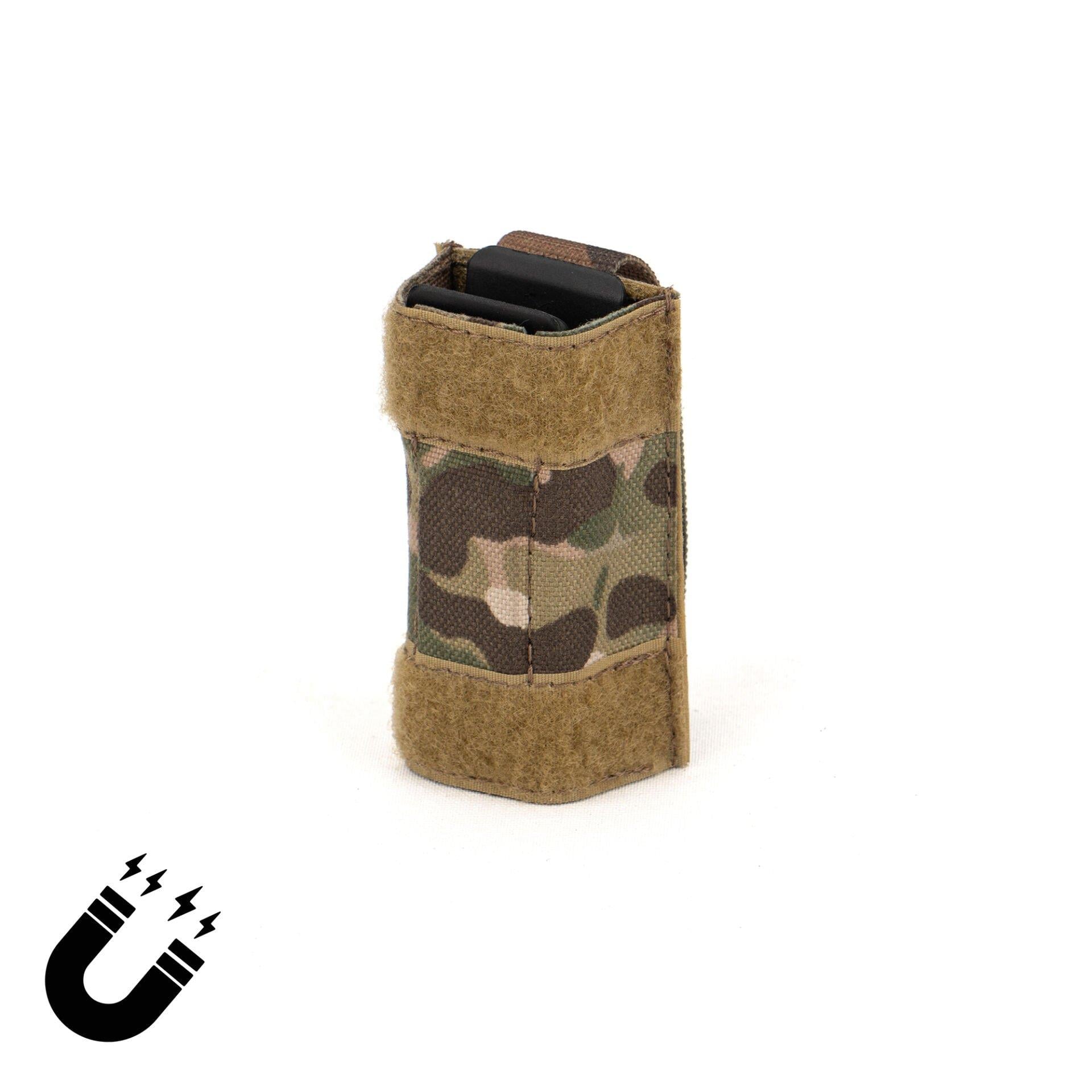 Mas Tactical®  Şarjör Kılıfı Mıknatıslı 9mm Multicam