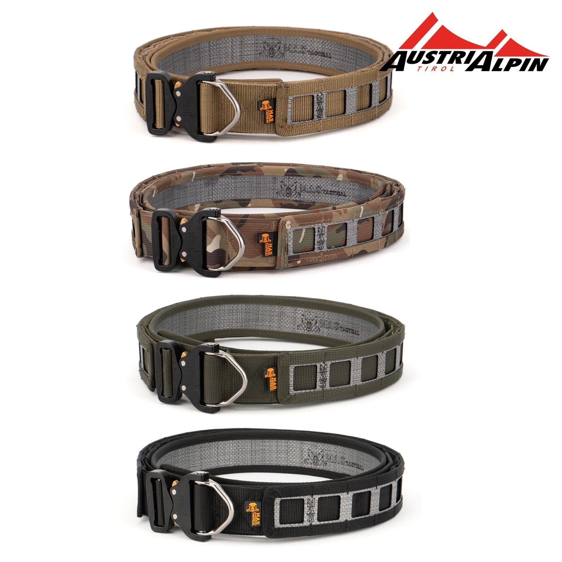 Mas Tactical® Görev Kemeri 6167 Tegris/AustriAlpin D-Tokalı 50mm Siyah