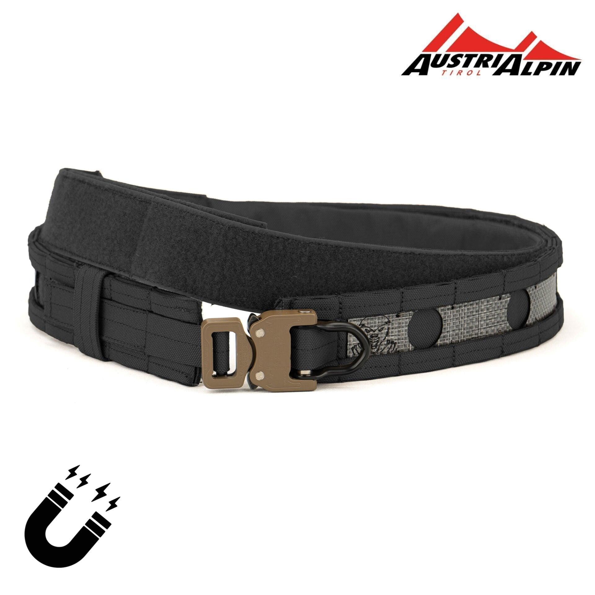 Mas Tactical® Görev Kemeri 6169 Mıknatıslı  Tegris/AustriAlpin D-Tokalı 25mm Siyah