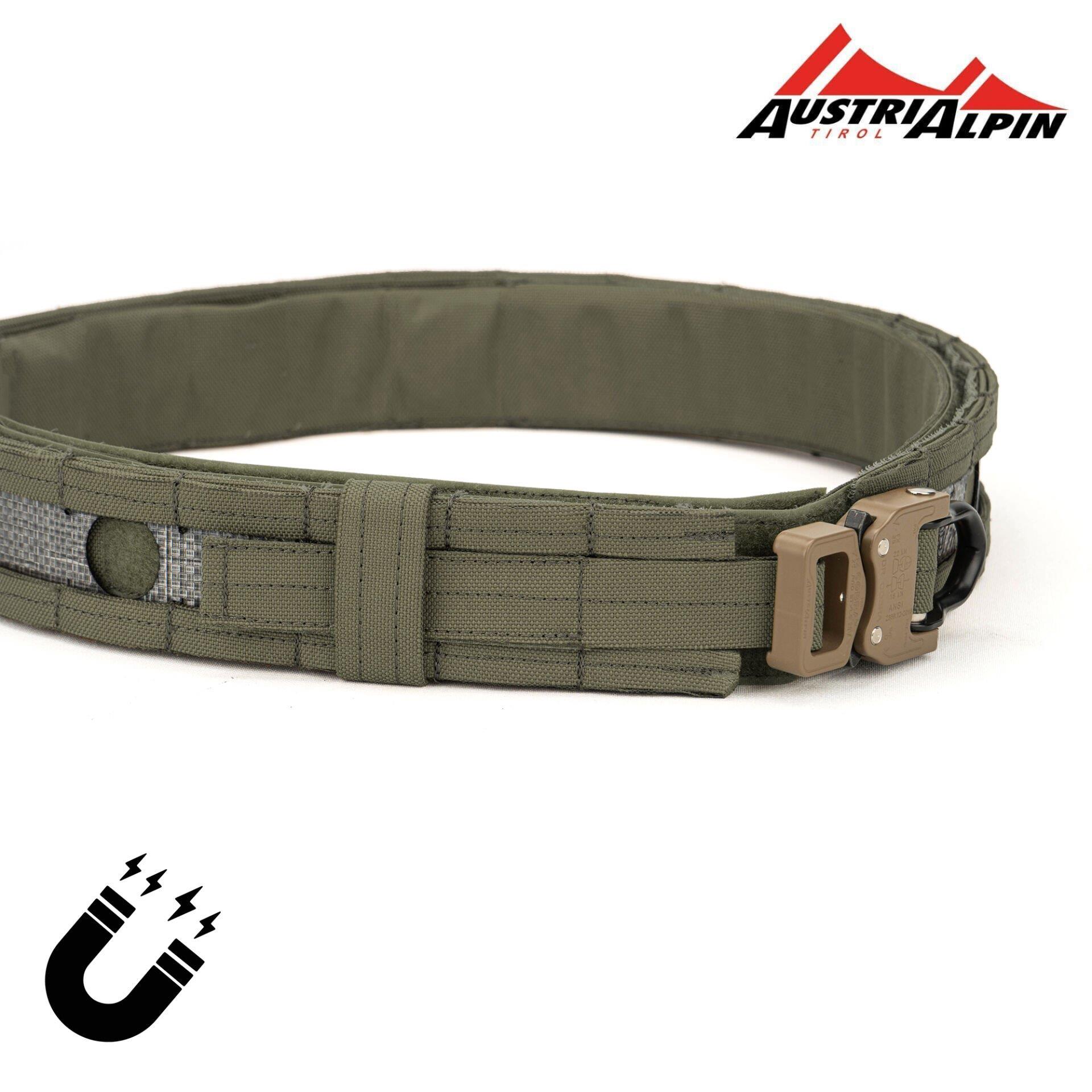 Mas Tactical® Görev Kemeri 6169 Mıknatıslı  Tegris/AustriAlpin D-Tokalı 25mm  Haki