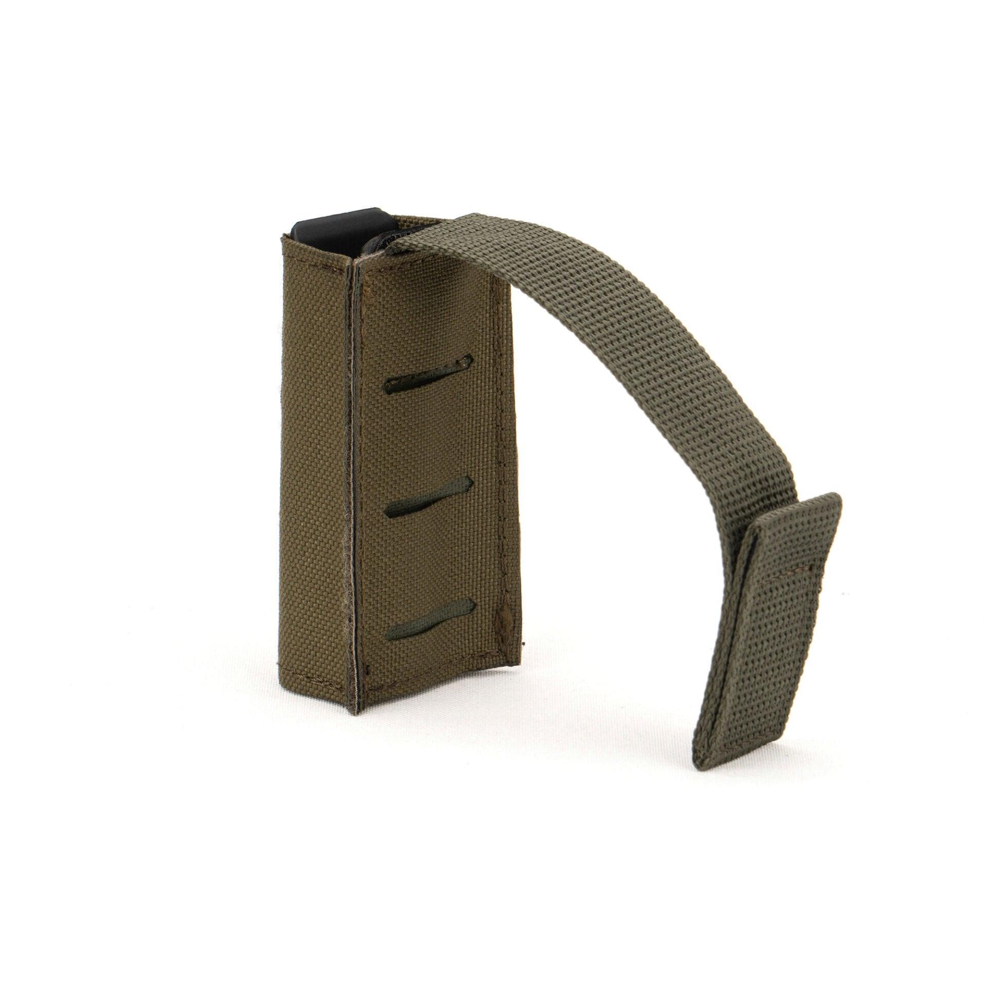 Mas Tactical® Şarjör Kılıfı Kydex Tutuculu 9mm Gen2 Haki