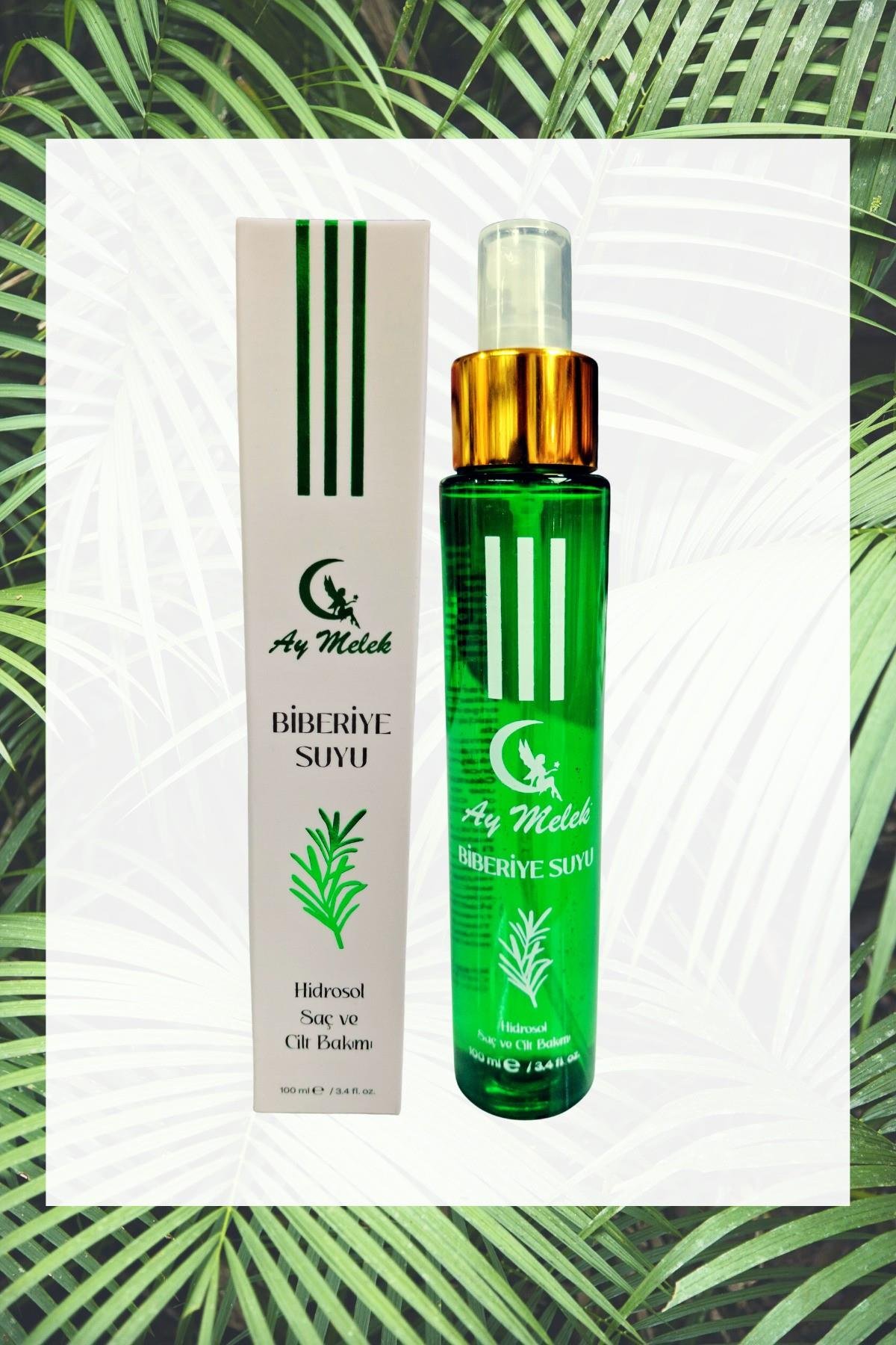 Biberiye Suyu (2 Adet) Dökülme Karşıtı ve Saç Uzamasını Destekleyici %100 Doğal Saç Toniği