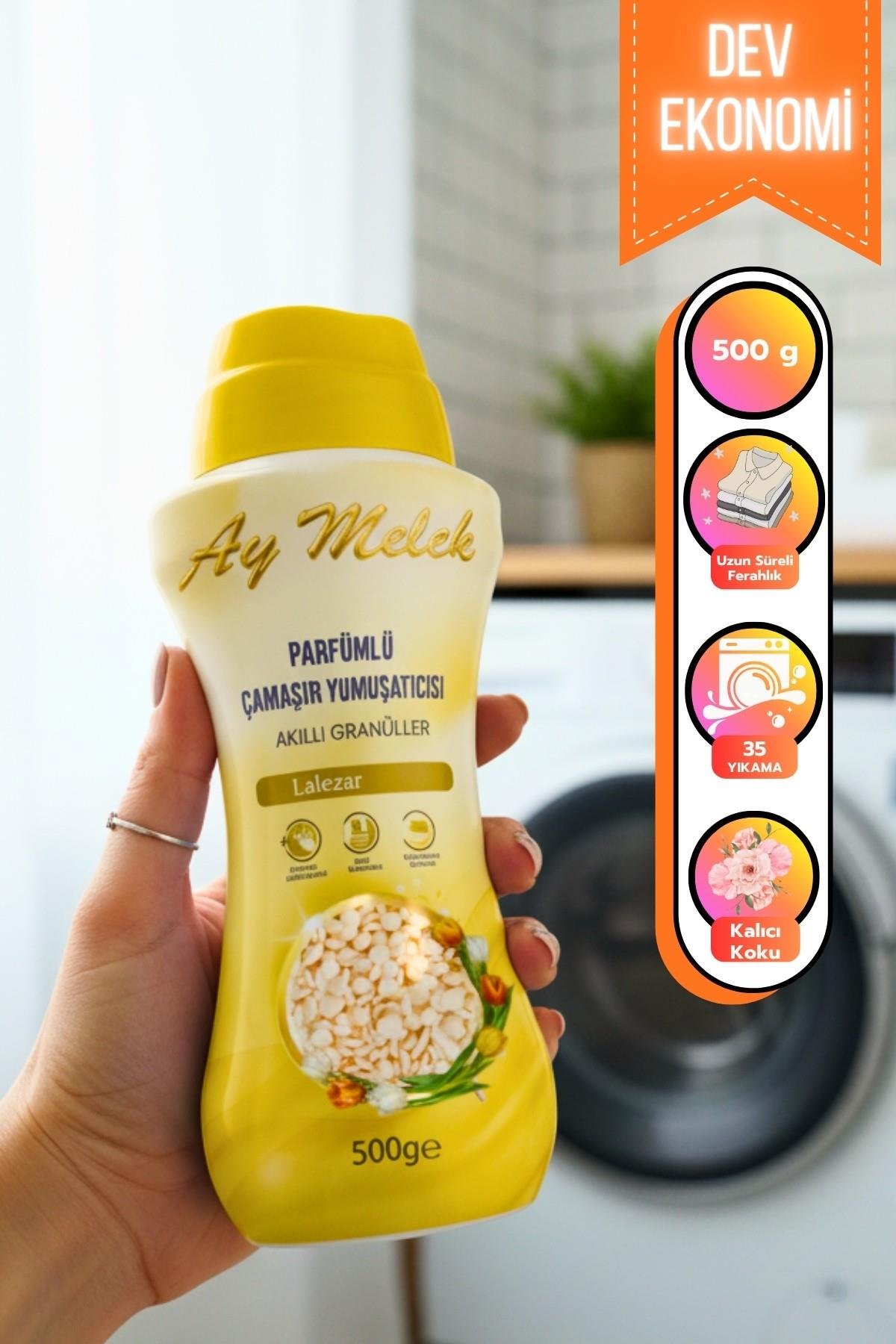 Çamaşır Parfümü 500 gr Çamaşır Yumuşatıcısı Granül Parçacıklı (Lalezar)