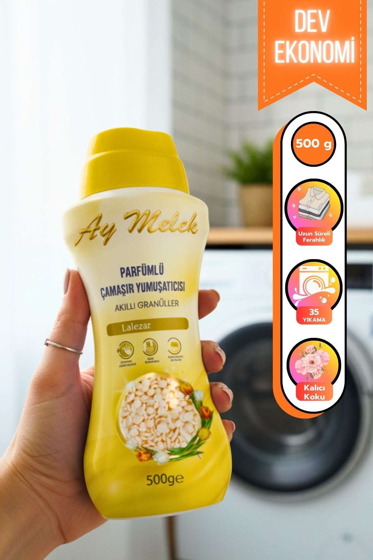 Çamaşır Parfümü 500 gr Çamaşır Yumuşatıcısı Granül Parçacıklı (Lalezar)