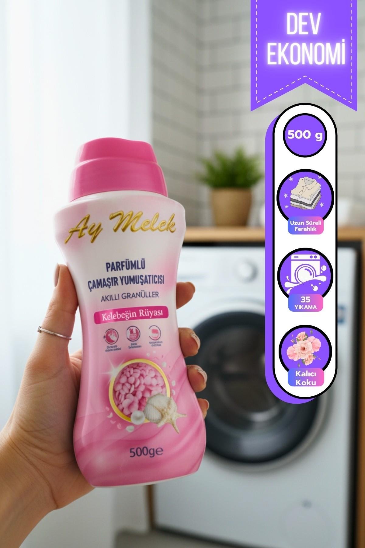 Çamaşır Parfümü 500gr Granül Parçacıklı Çamaşır Yumuşatıcısı (Kelebeğin Rüyası)