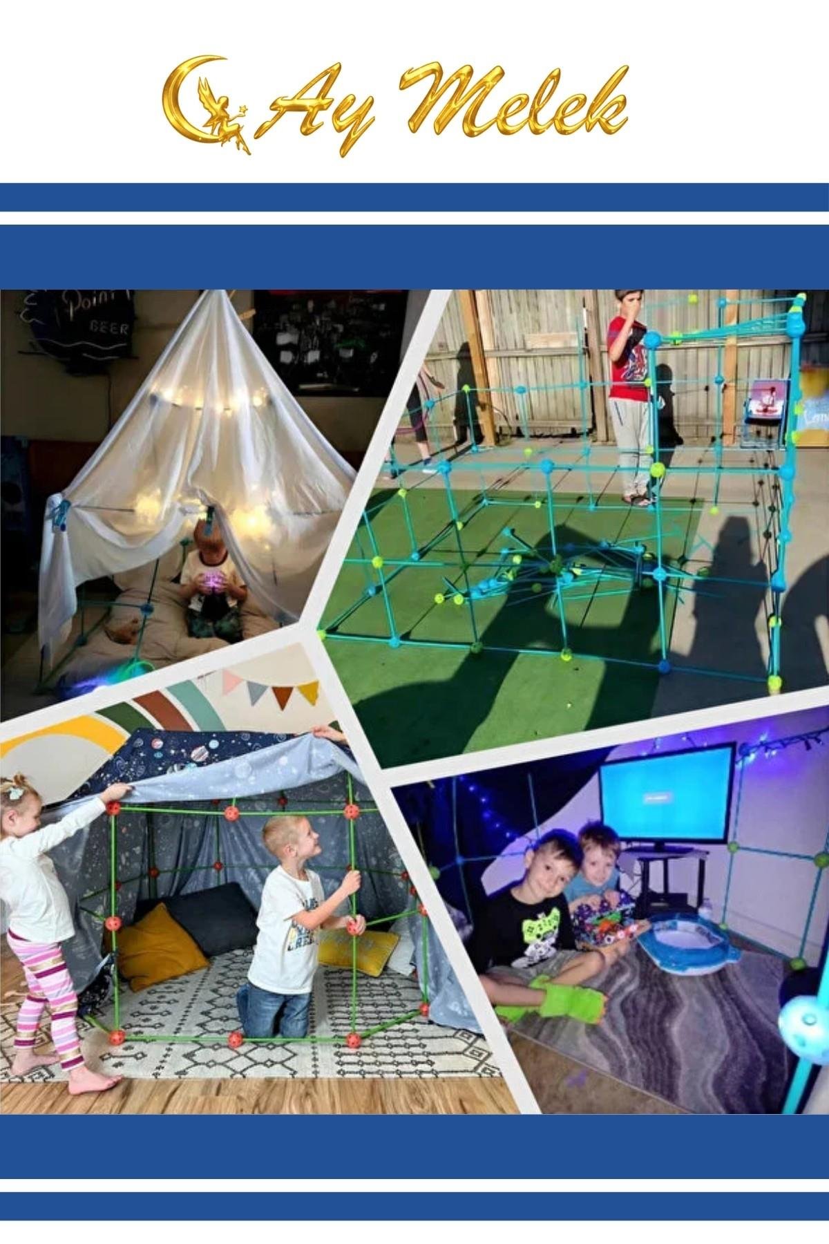 Çocuk Oyun Çadırı Kurulumlu | Eğitici ve Eğlenceli Aktivite Çadırı