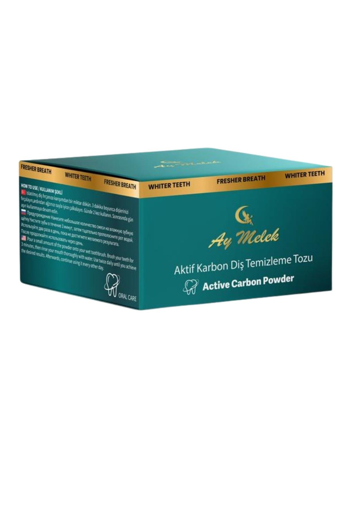 Diş Beyazlatıcı (50 gr) Aktif Karbon Mucize Parıltı Toz 