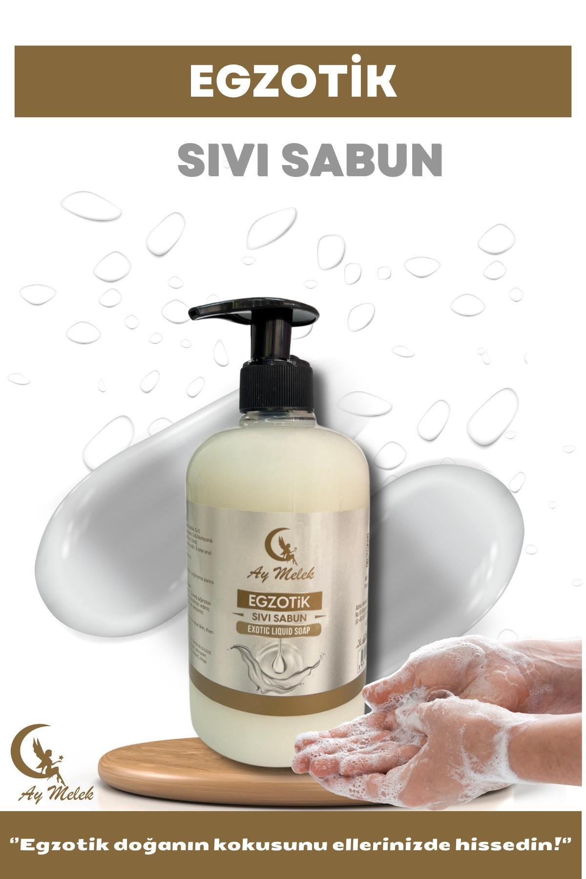 Doğal Sıvı Sabun Egzotik Meyve Kokulu Ferahlatıcı Ve Arındırıcı Etki 500ml