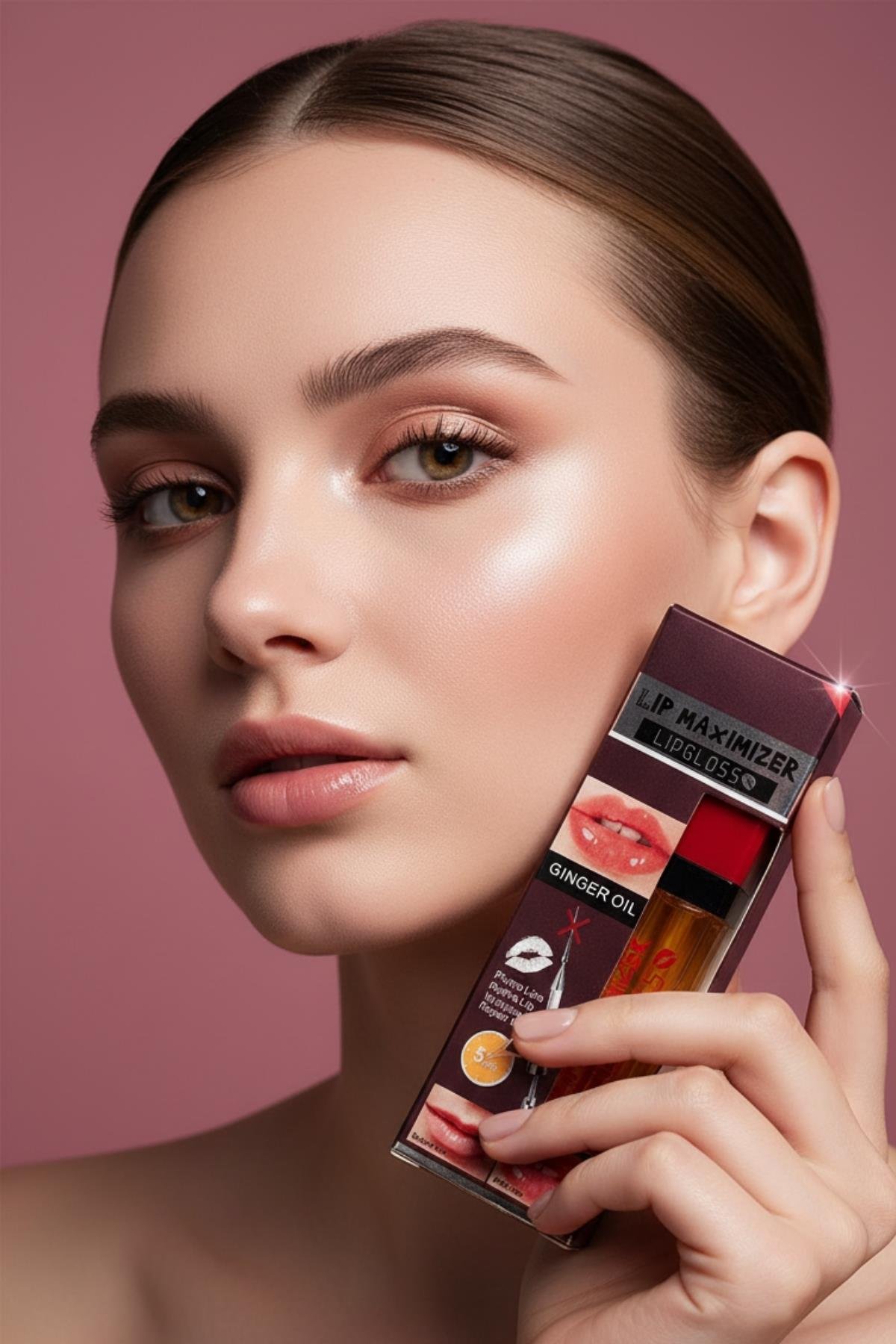 Kadın Dudak Dolgunlaştırıcı ve Parlatıcı Ruj Gloss