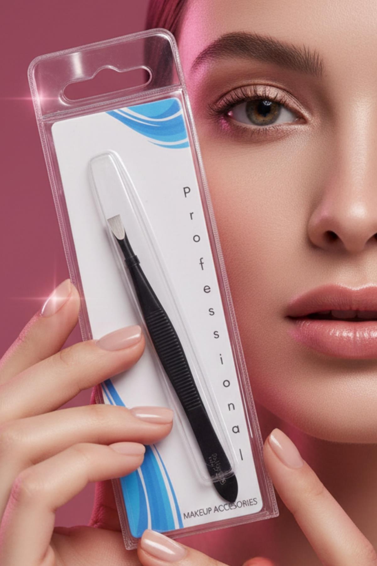 Kadın Profesyonel Paslanmaz Kaş Cımbızı